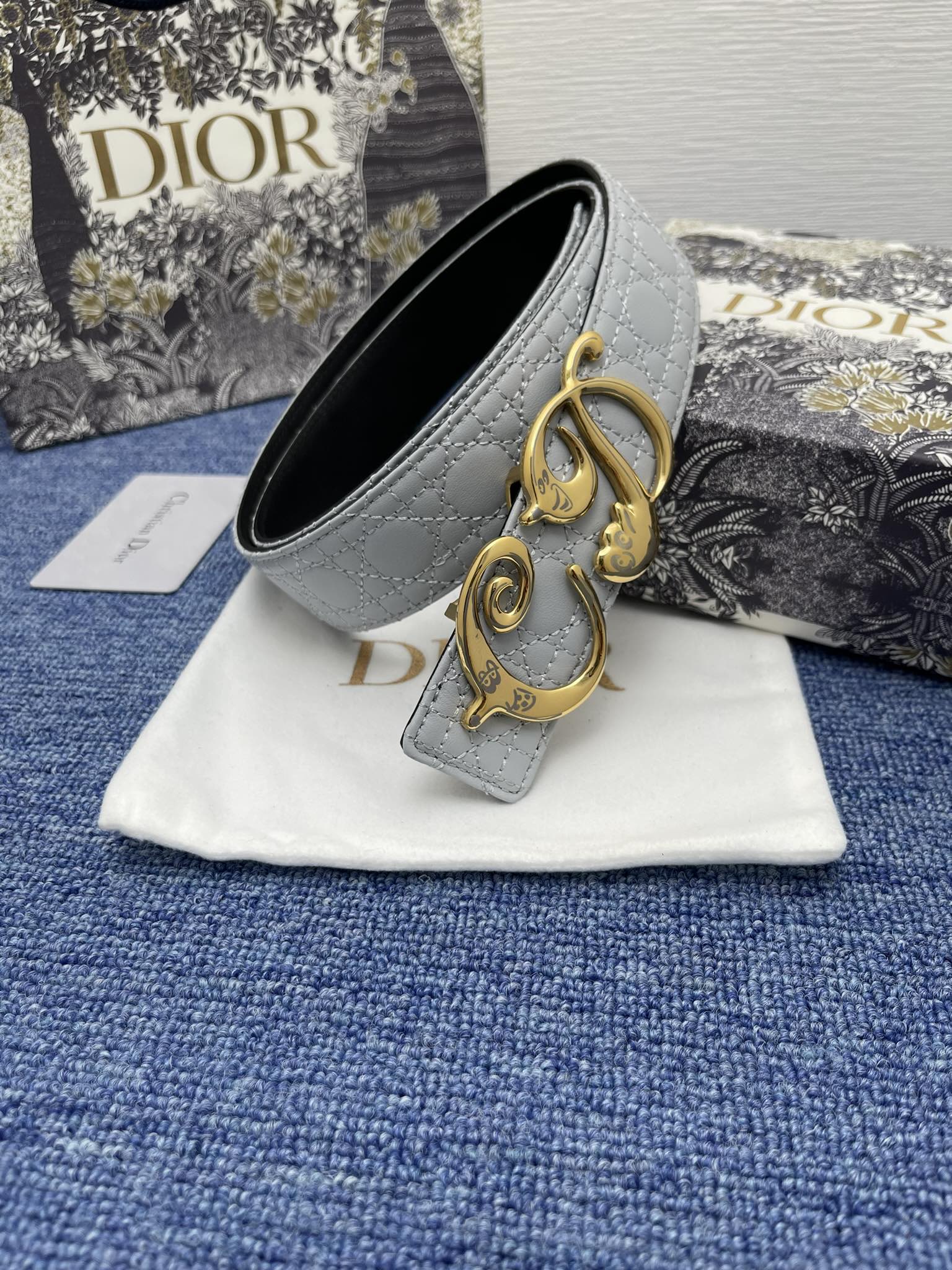 Dior Male Pin Buckle Belt Black Adjustable M