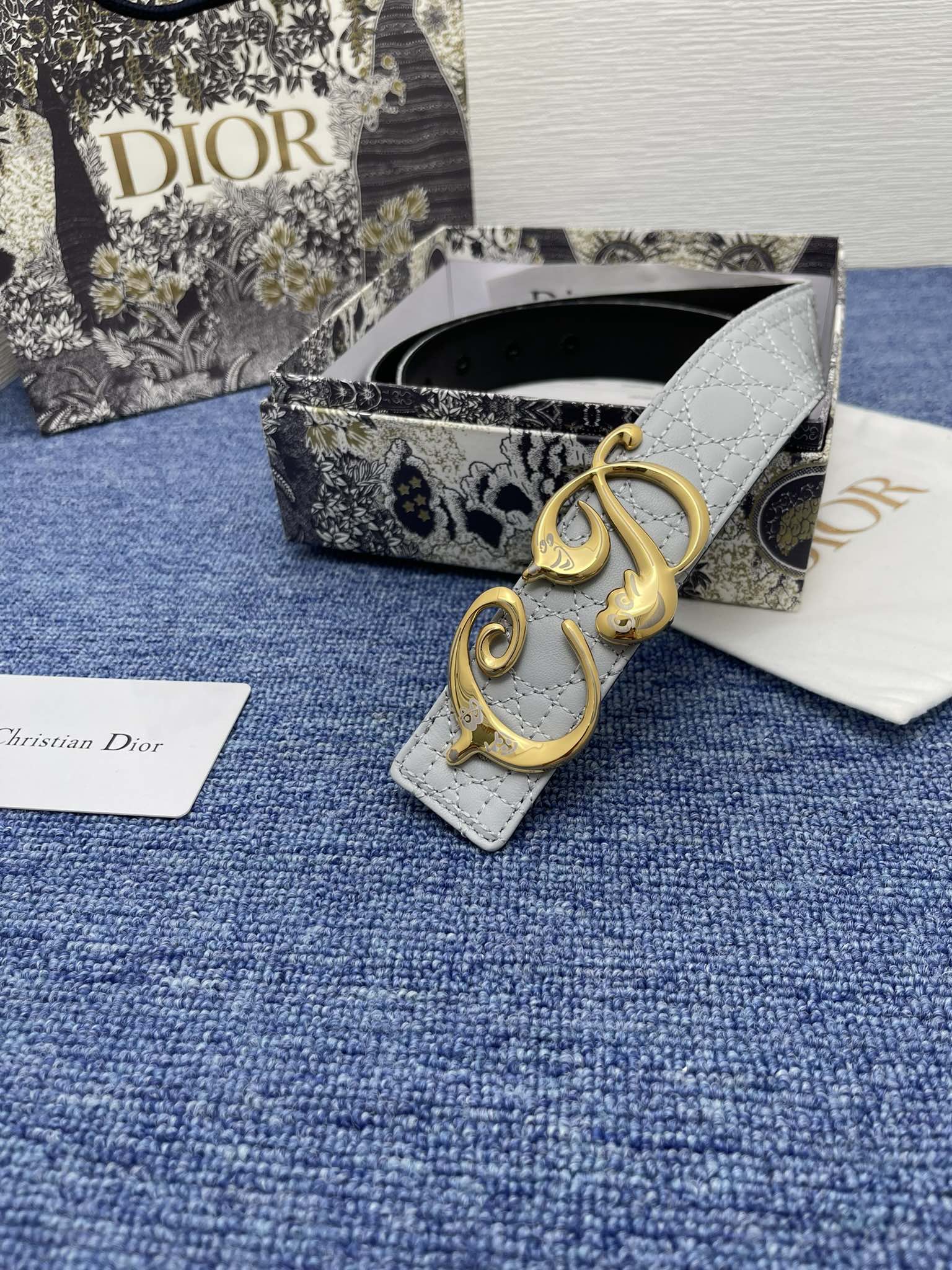 Dior Male Pin Buckle Belt Black Adjustable M