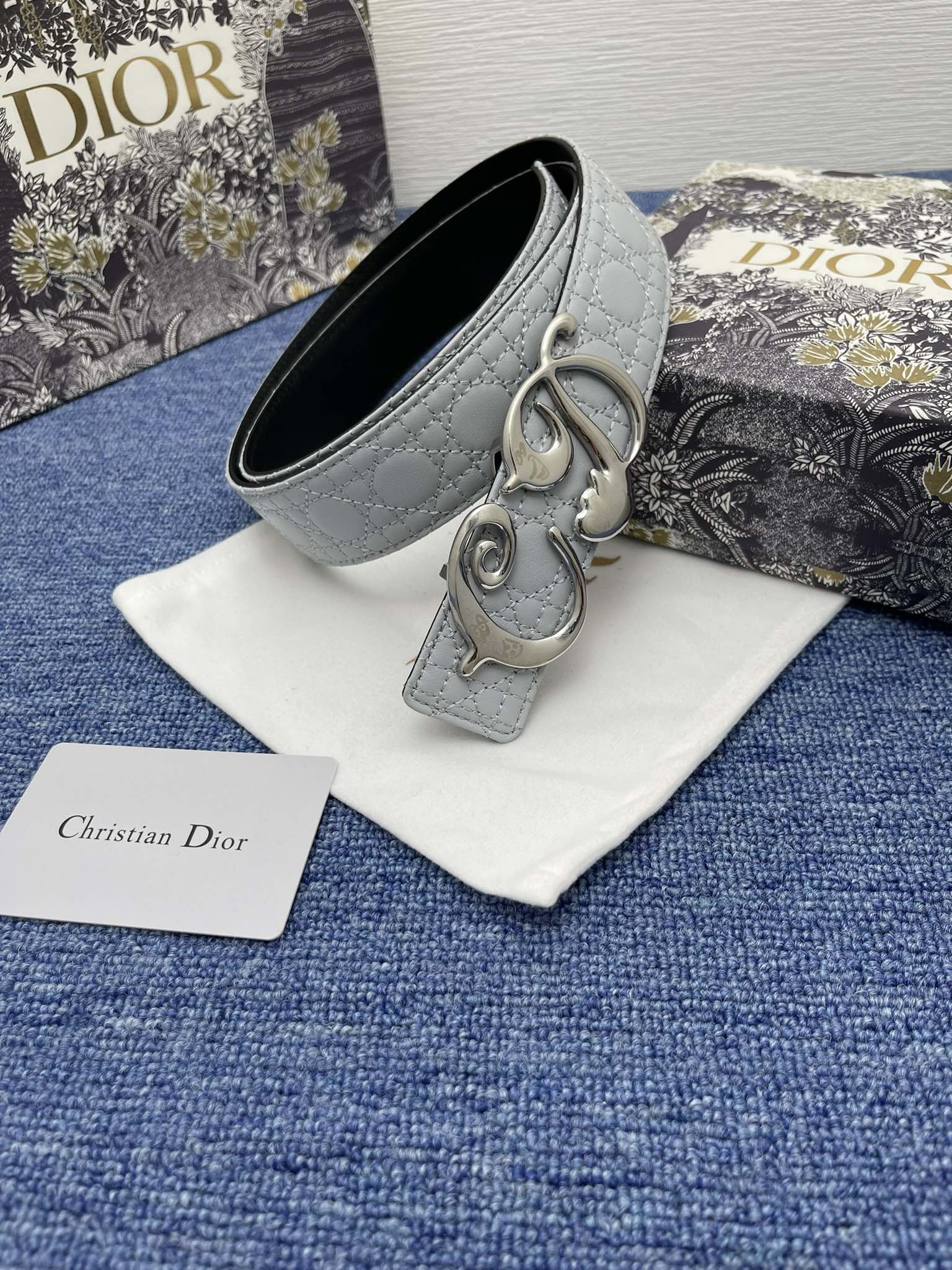 Dior Male Pin Buckle Belt Black Adjustable M