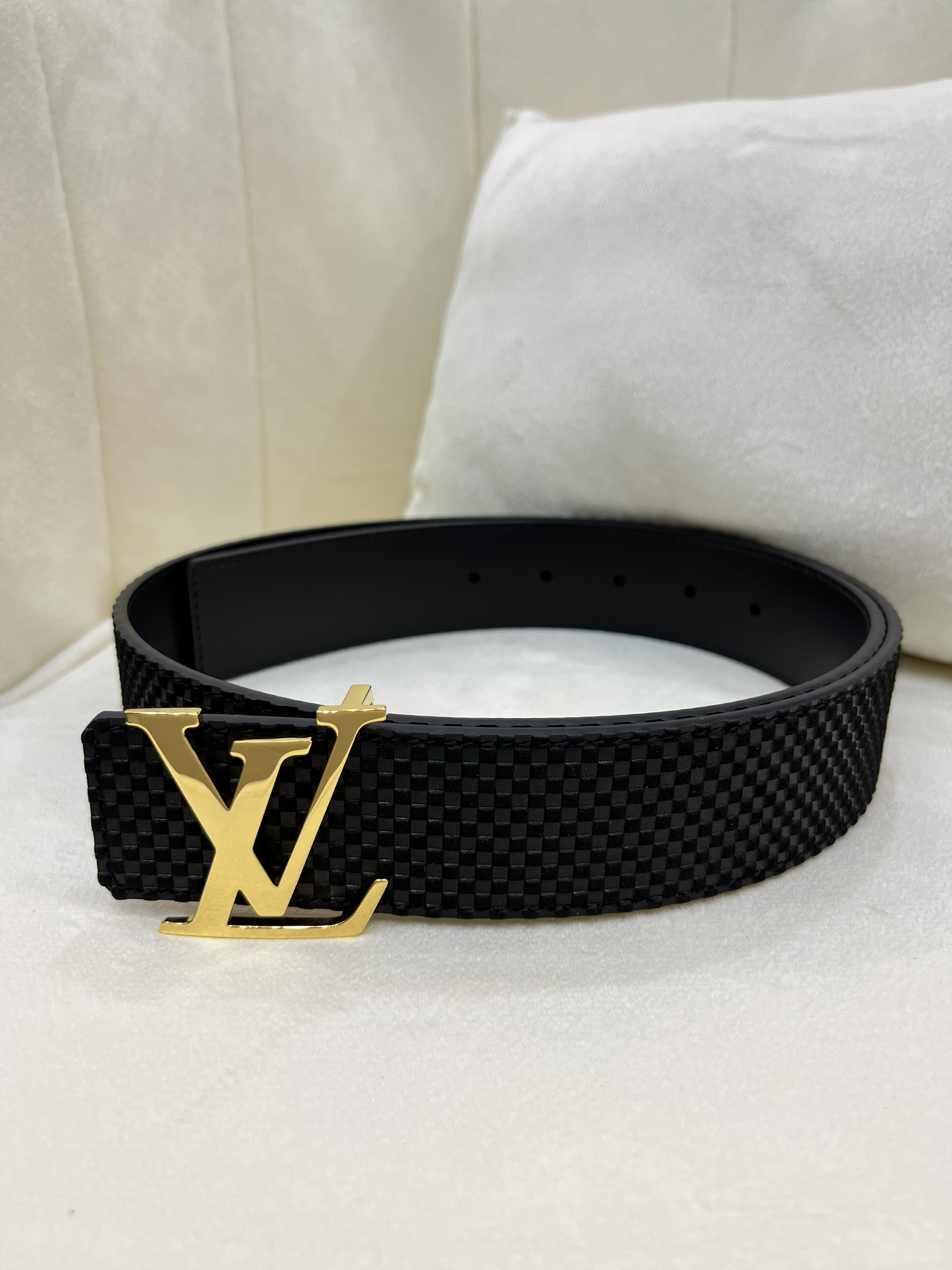 Louis Vuitton Male Basic Belt Canvas 40mm-95cm-125cm-l-m-s
