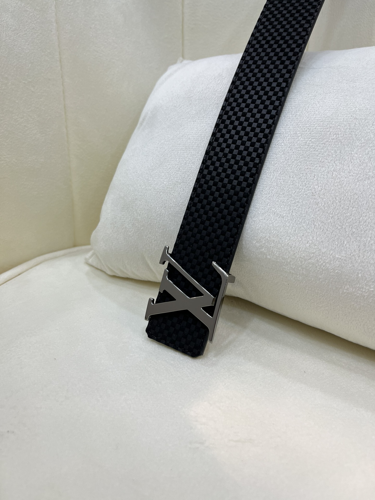 Louis Vuitton Male Basic Belt Canvas 40mm-95cm-125cm-l-m-s