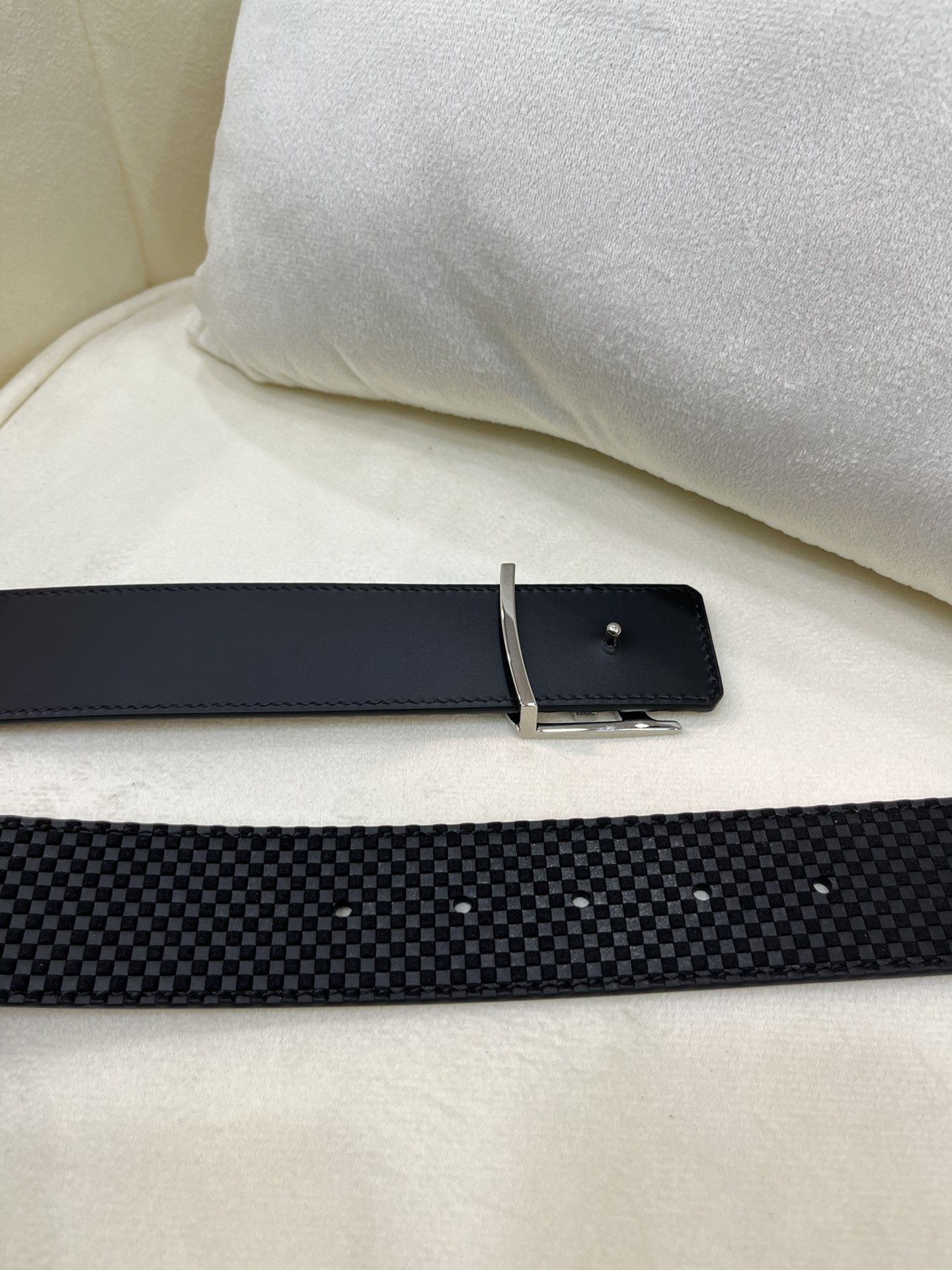 Louis Vuitton Male Basic Belt Canvas 40mm-95cm-125cm-l-m-s