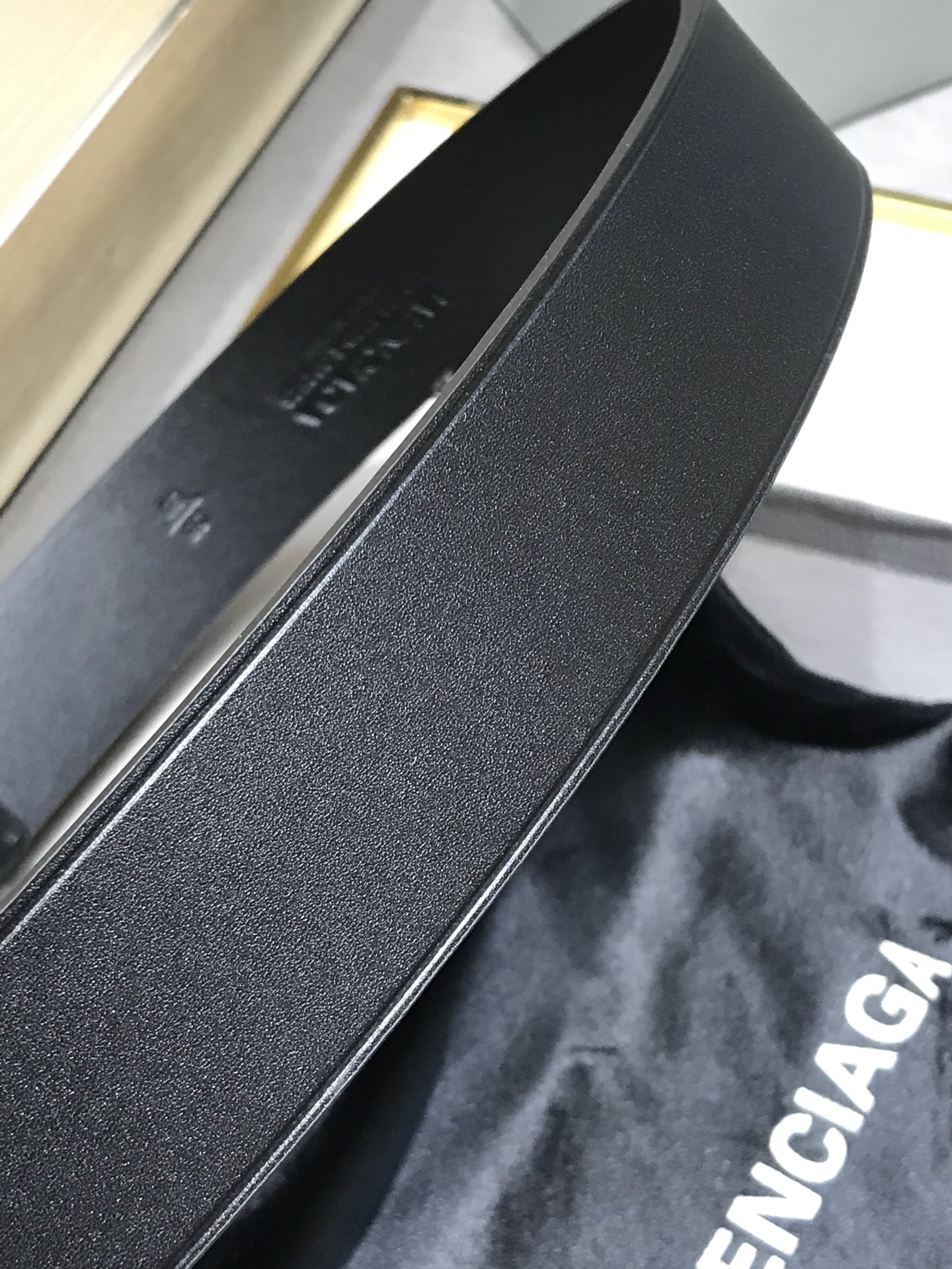 Balenciaga Basic Belt Black M-l