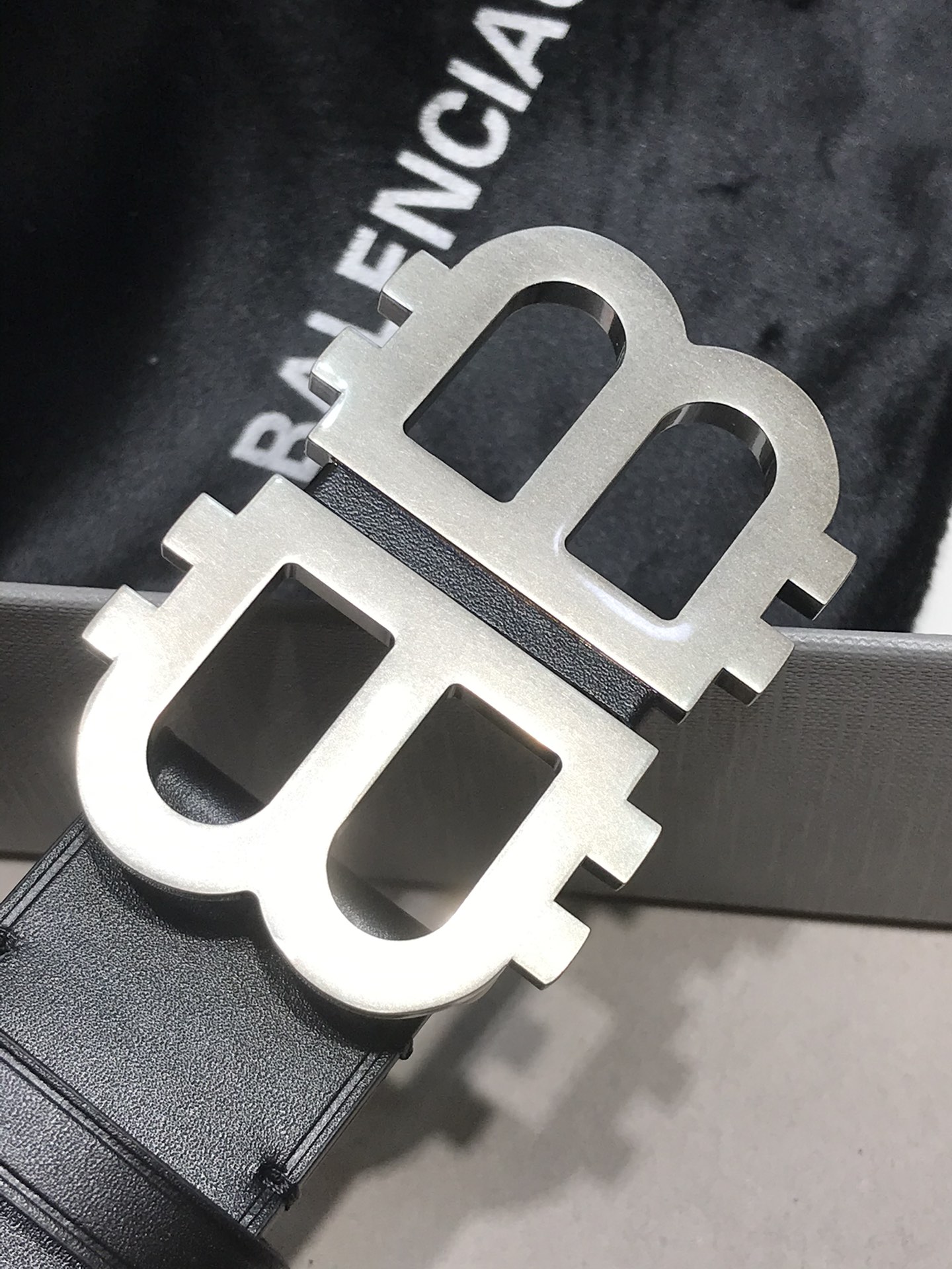 Balenciaga Basic Belt Black M-l