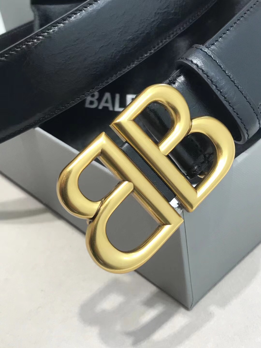 Balenciaga Basic Belt Black M-l