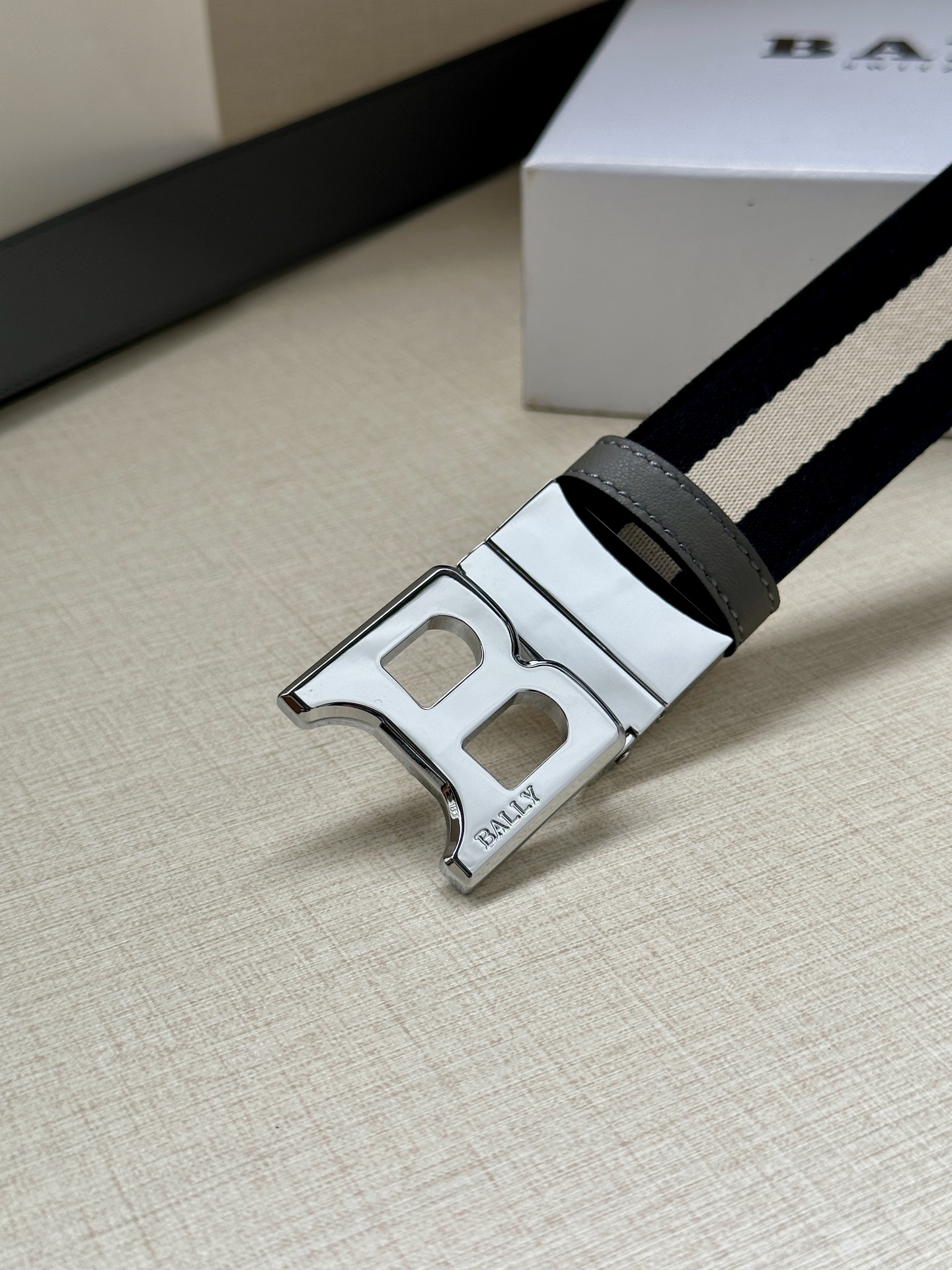 Bally Basic Belt Cow Leather L