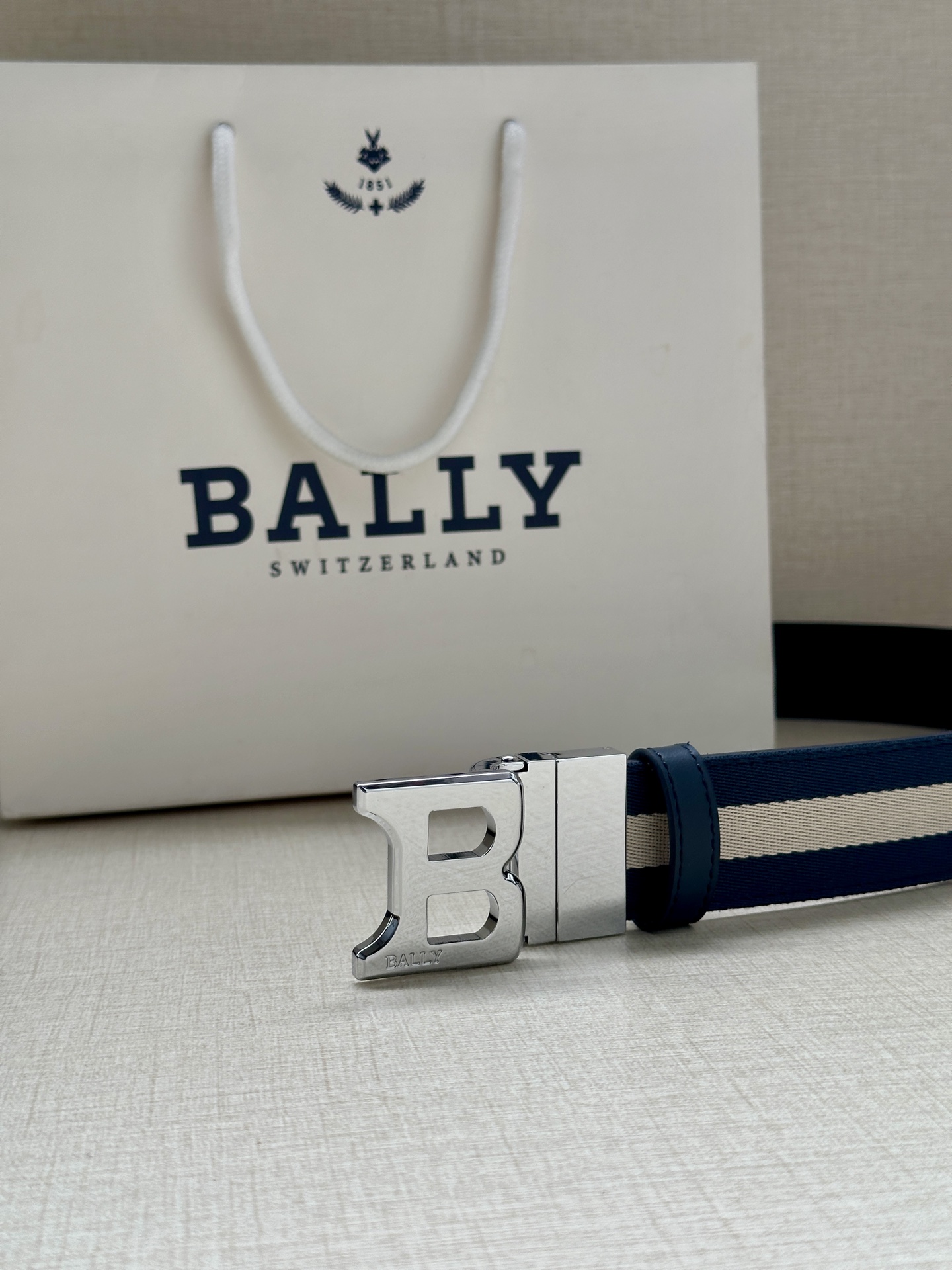 Bally Basic Belt Cow Leather L