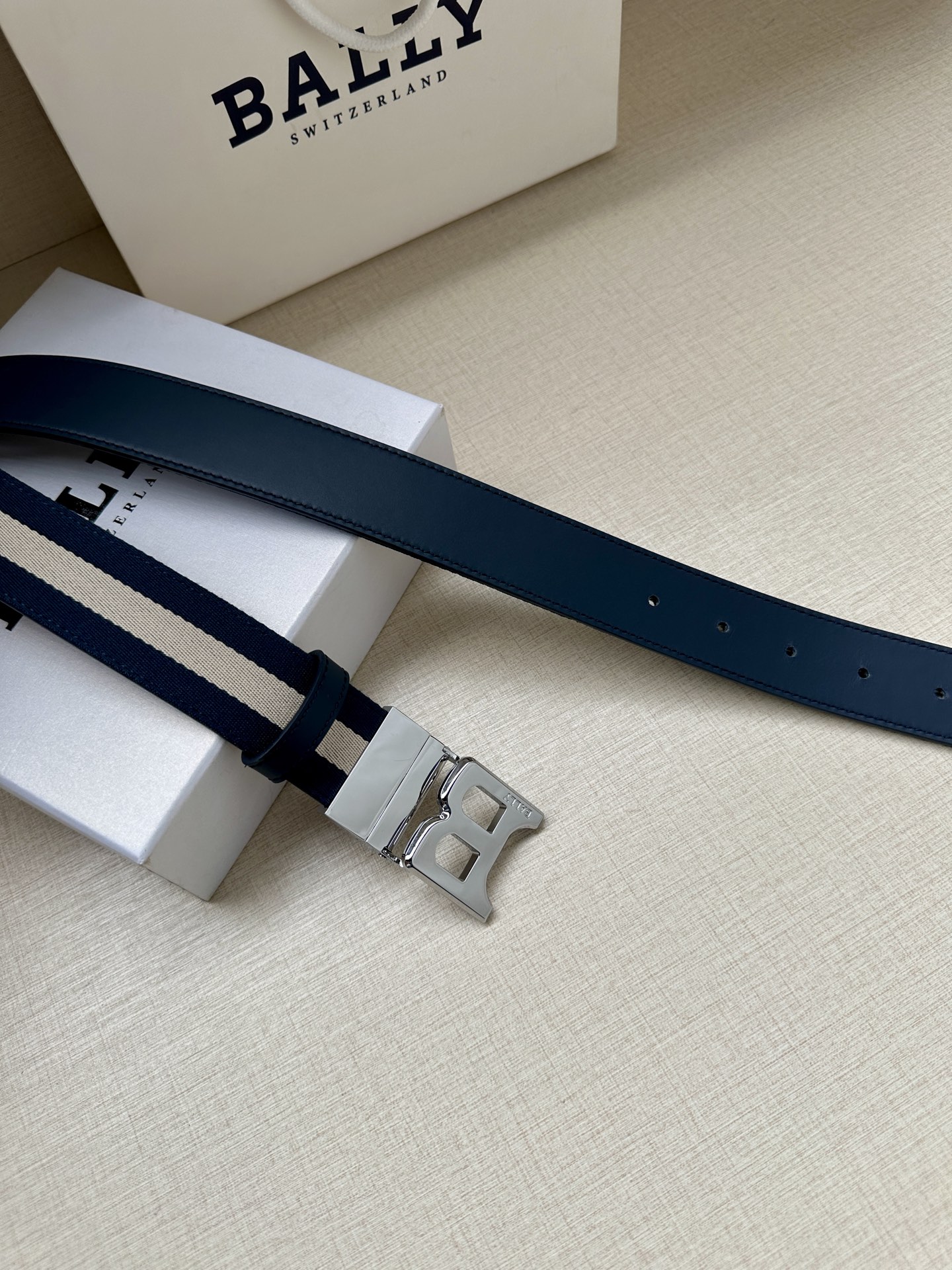 Bally Basic Belt Cow Leather L
