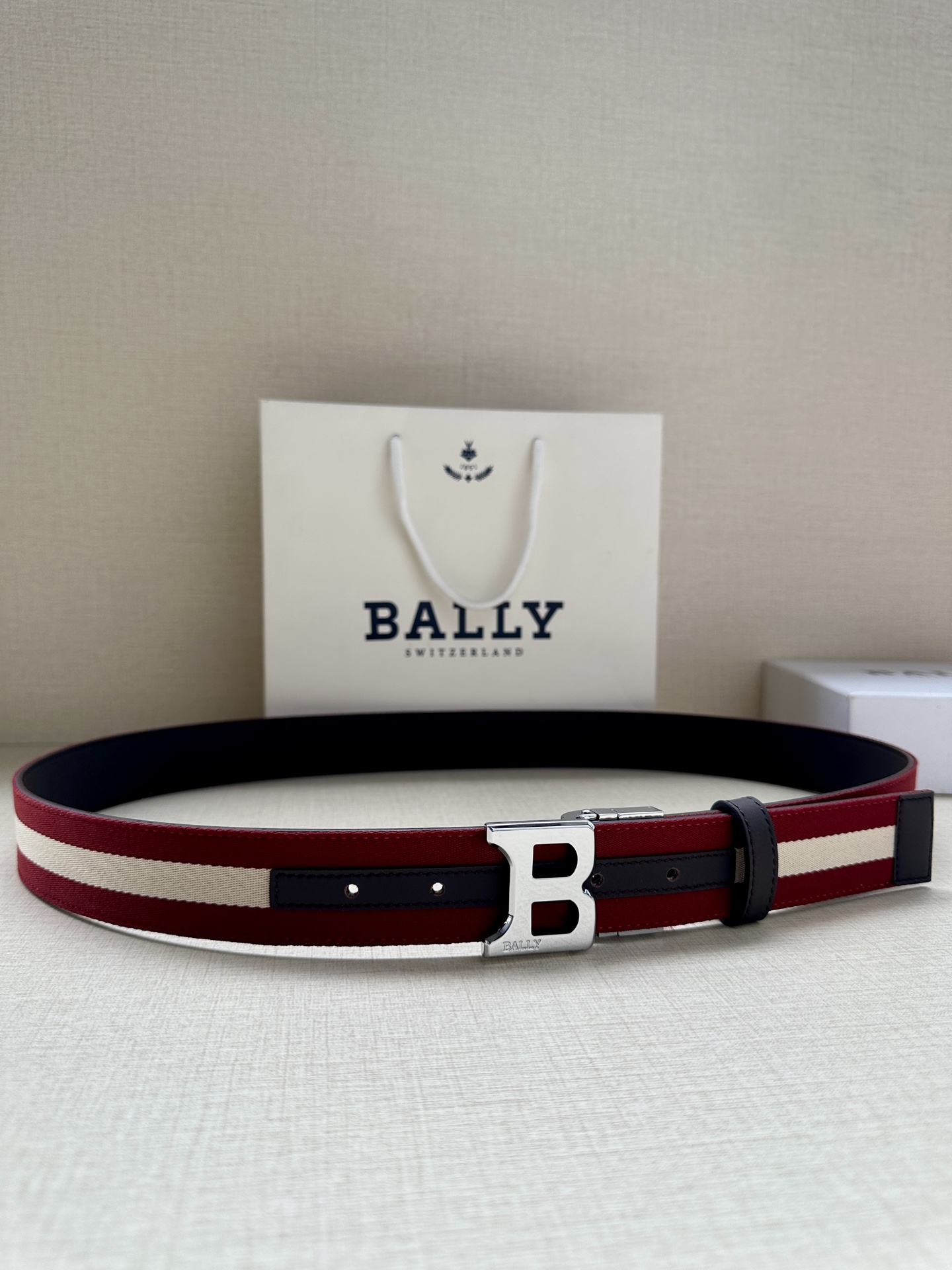 Bally Basic Belt Cow Leather L