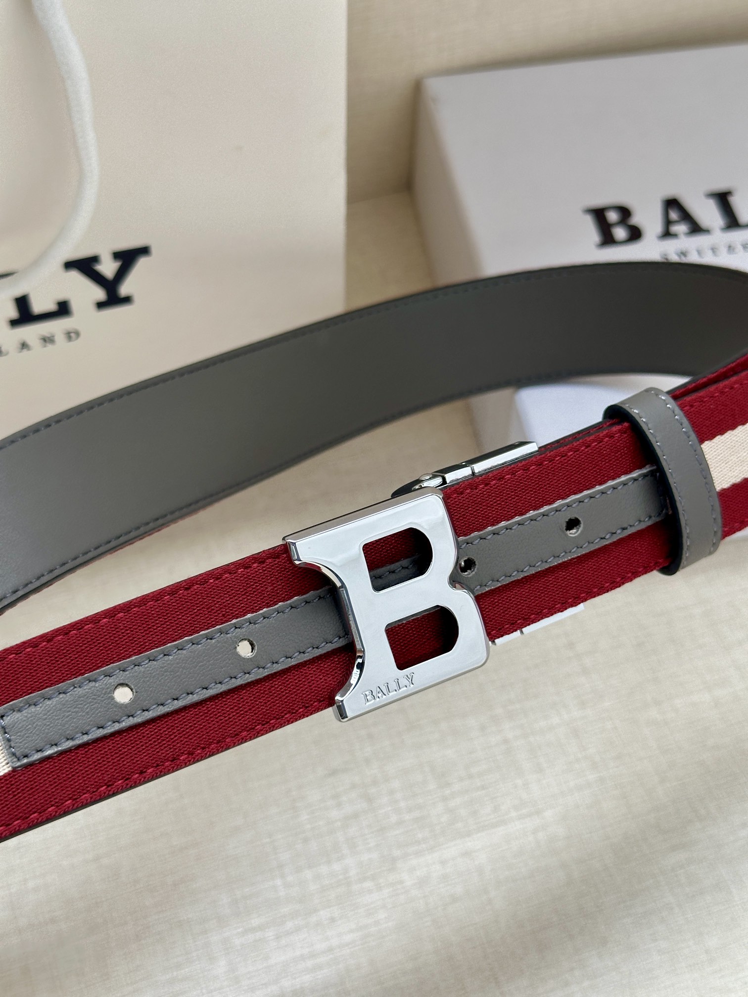 Bally Basic Belt Cow Leather L