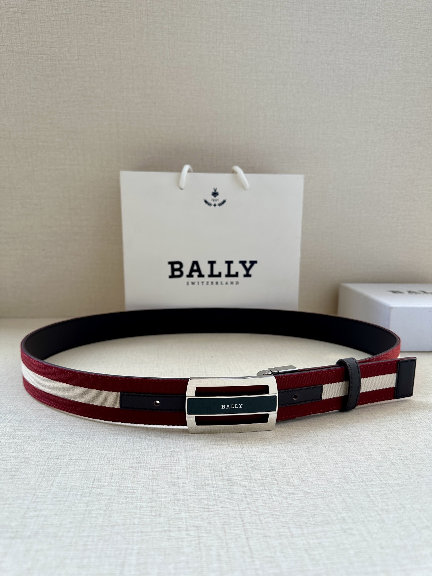 Bally Male Basic Belt Cow Leather M-l