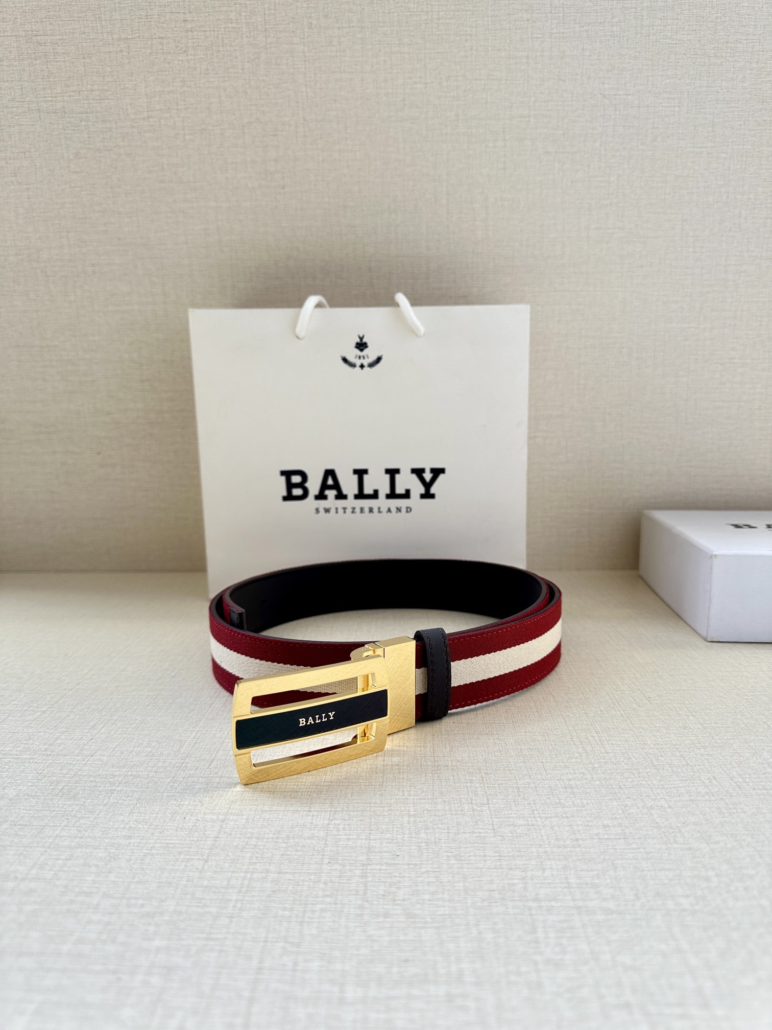 Bally Male Basic Belt Cow Leather M-l
