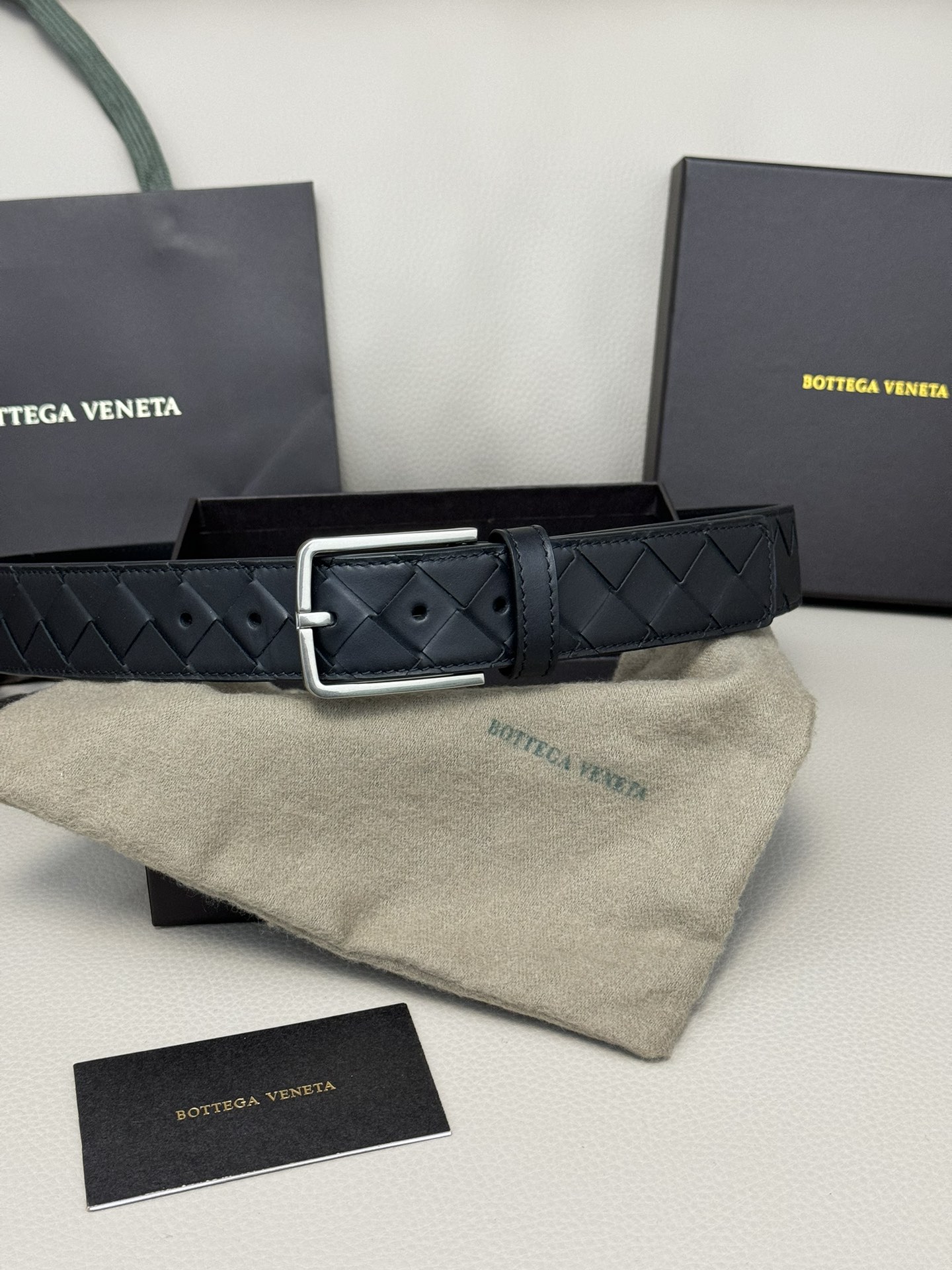 Bottega Veneta Basic Belt Cow Leather M