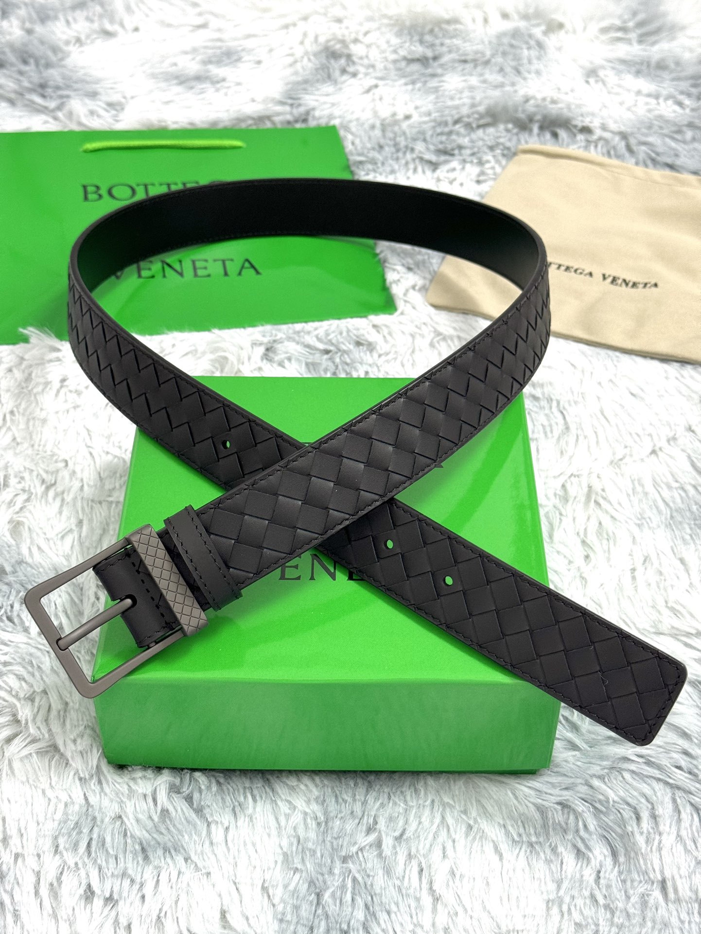 Bottega Veneta Basic Belt Cow Leather M