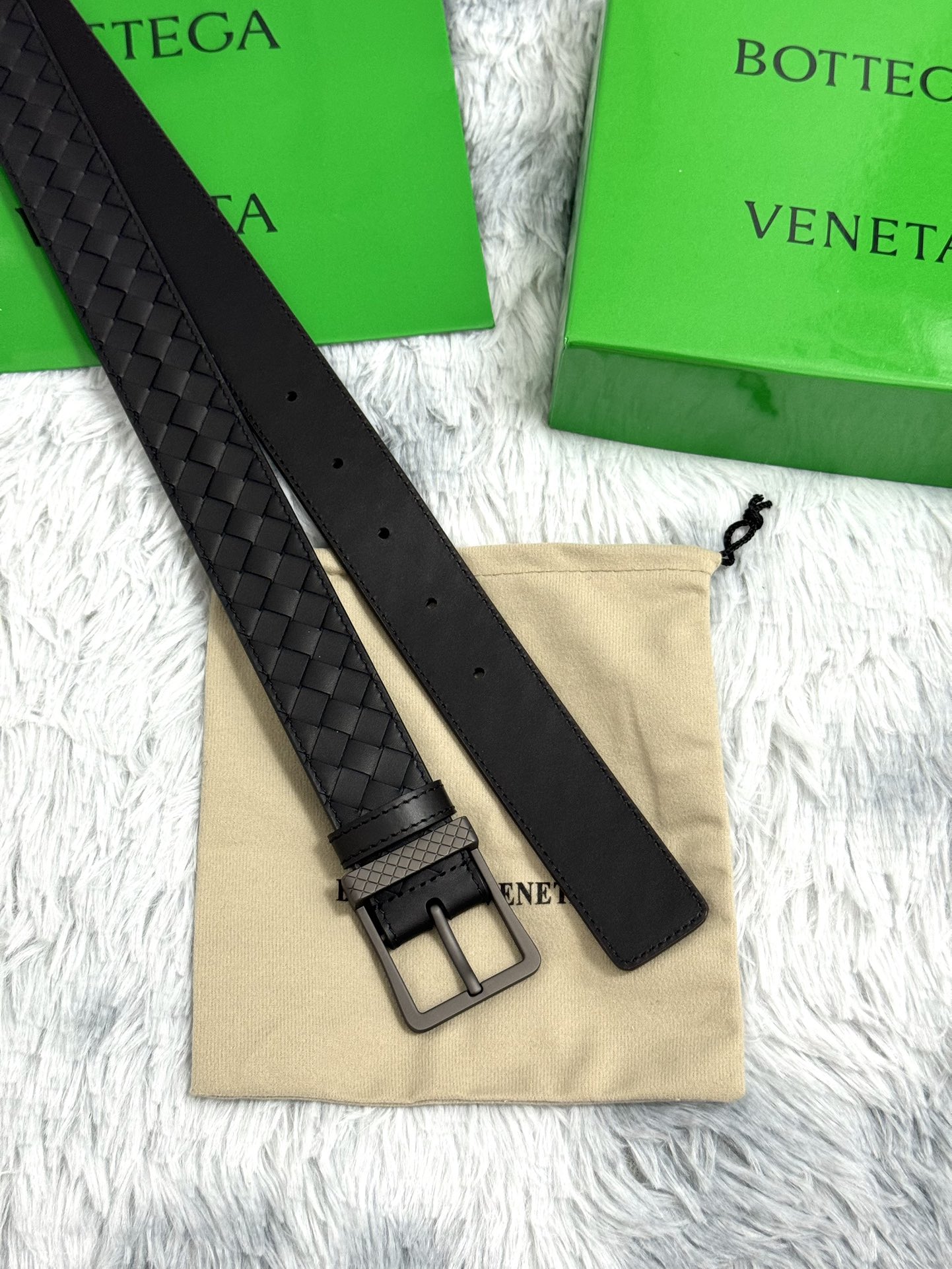 Bottega Veneta Basic Belt Cow Leather M