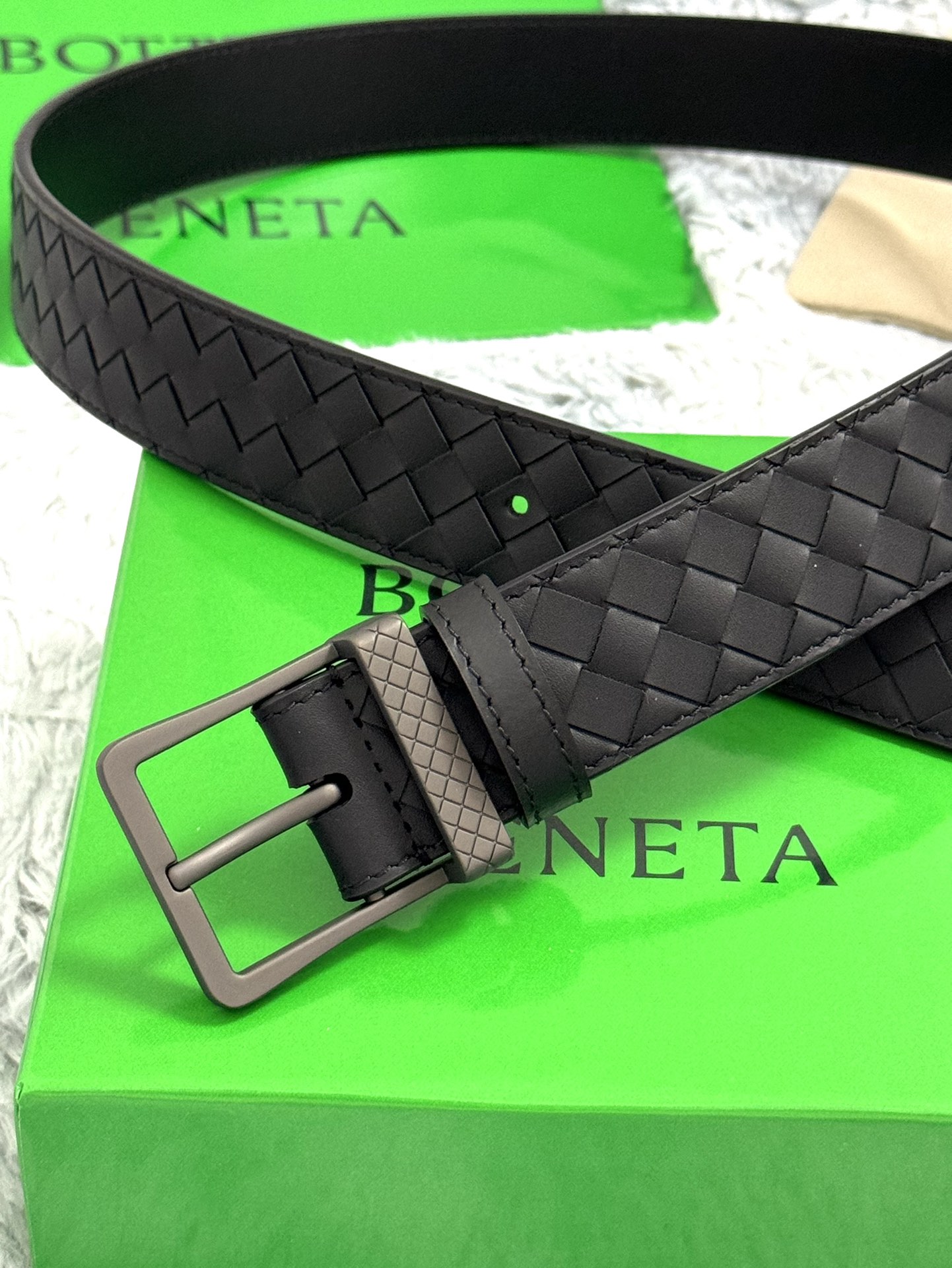 Bottega Veneta Basic Belt Cow Leather M