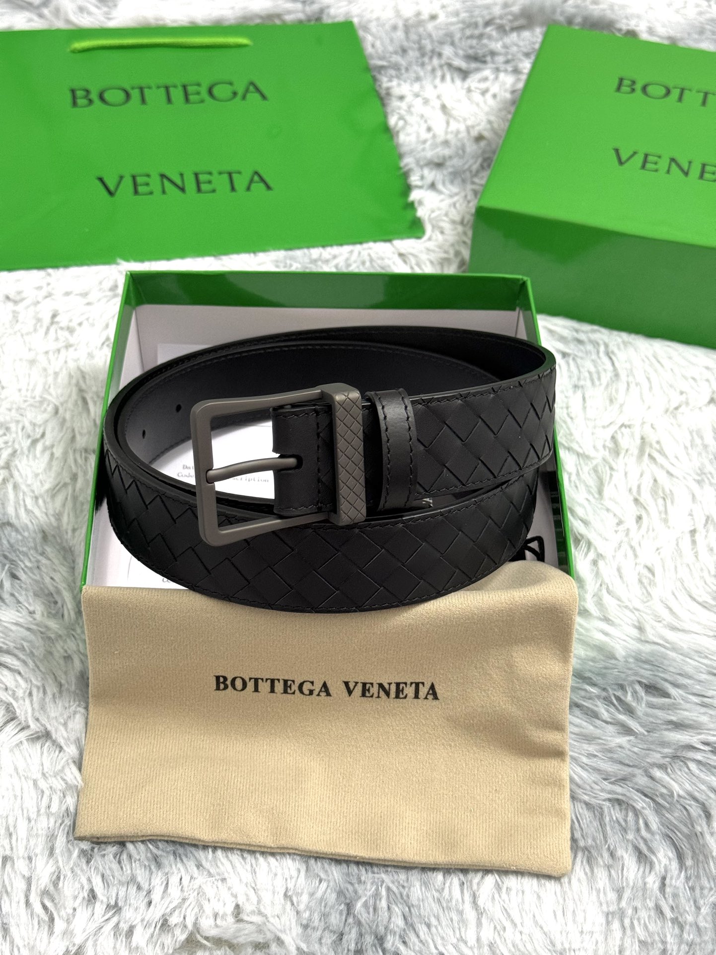 Bottega Veneta Basic Belt Cow Leather M