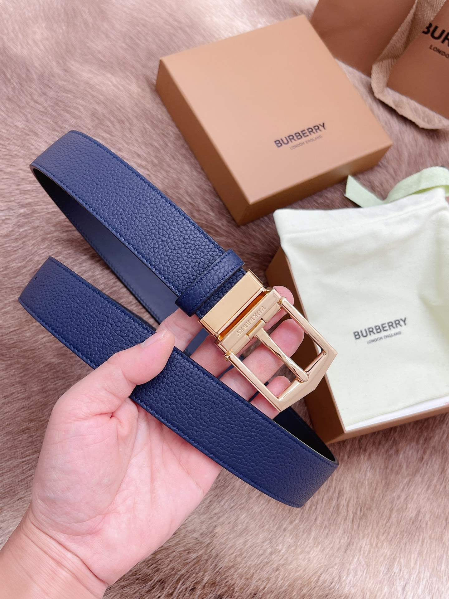 Burberry Male Basic Belt M