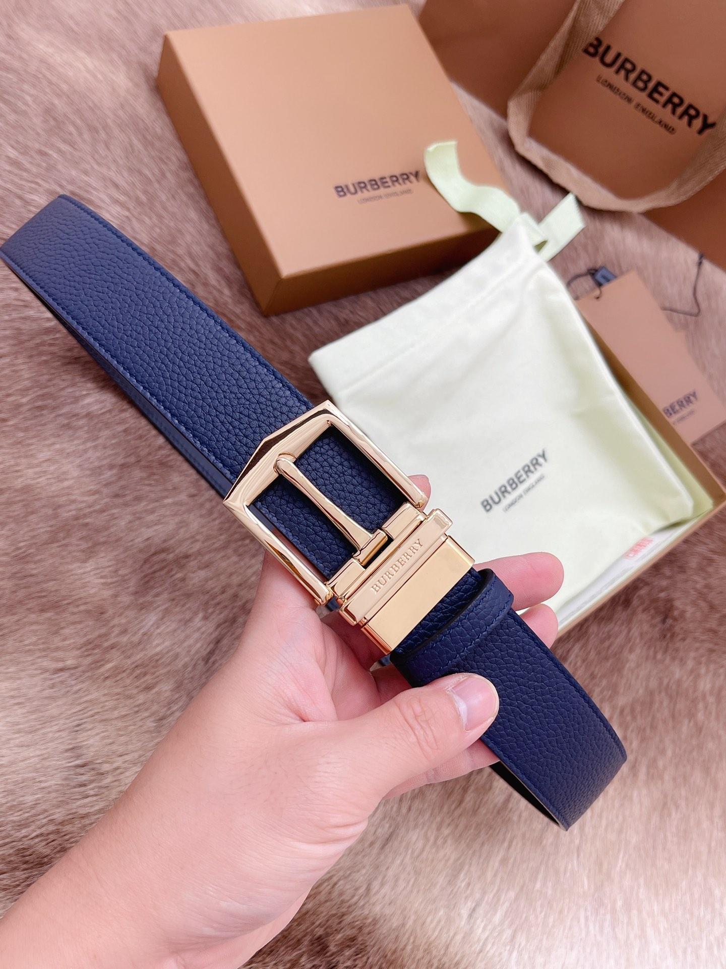 Burberry Male Basic Belt M
