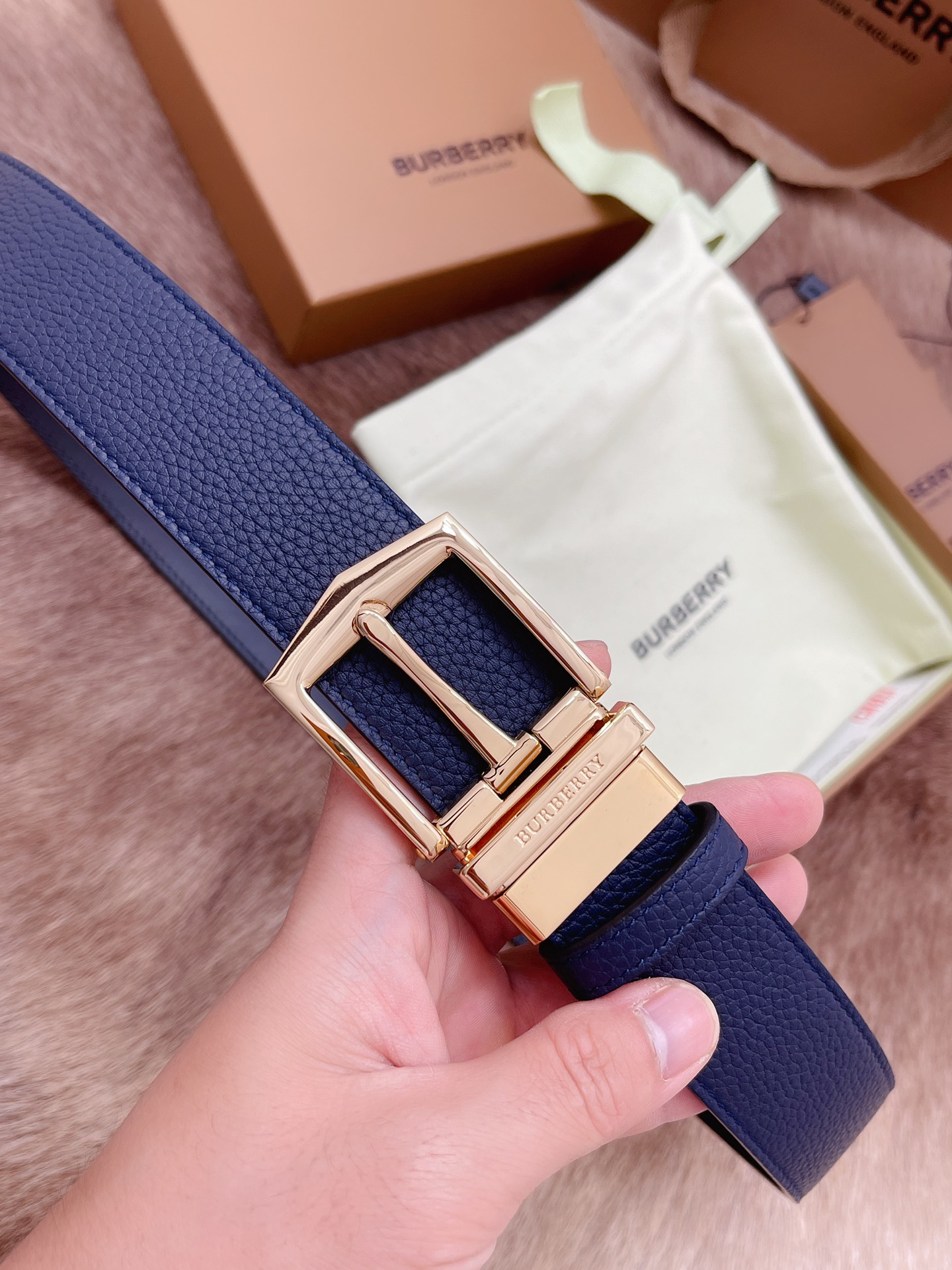 Burberry Male Basic Belt M