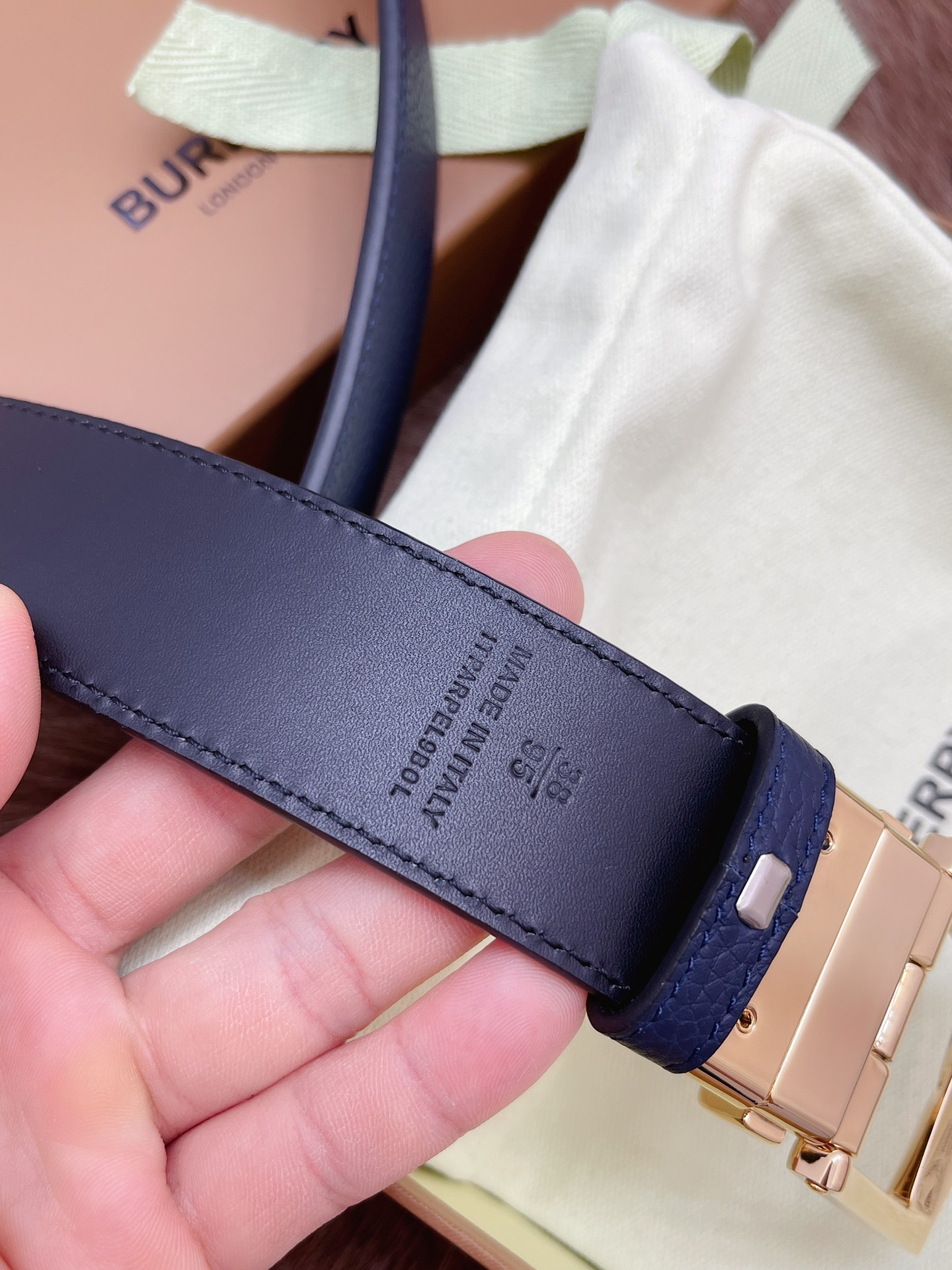 Burberry Male Basic Belt M