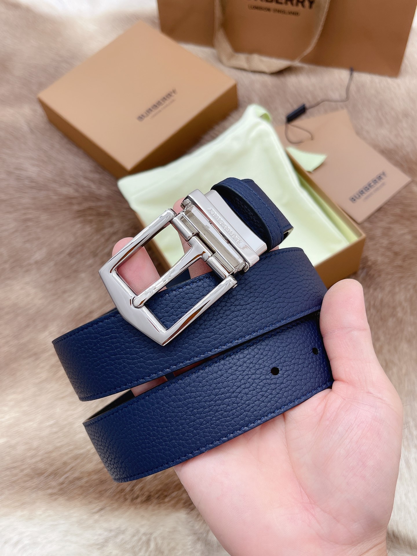 Burberry Male Basic Belt M