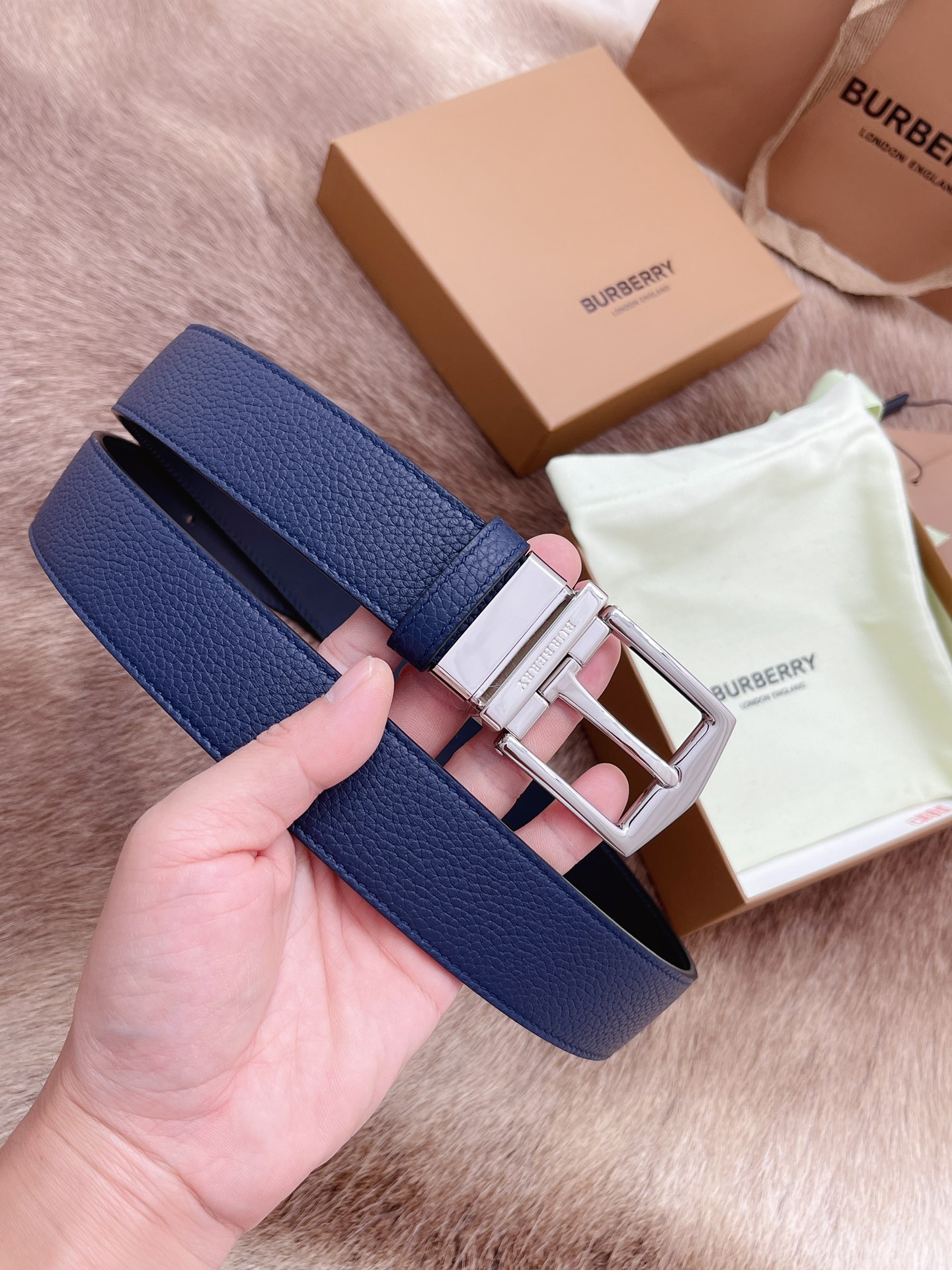 Burberry Male Basic Belt M