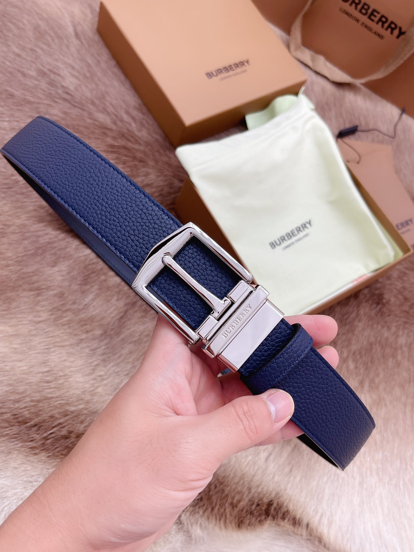 Burberry Male Basic Belt M