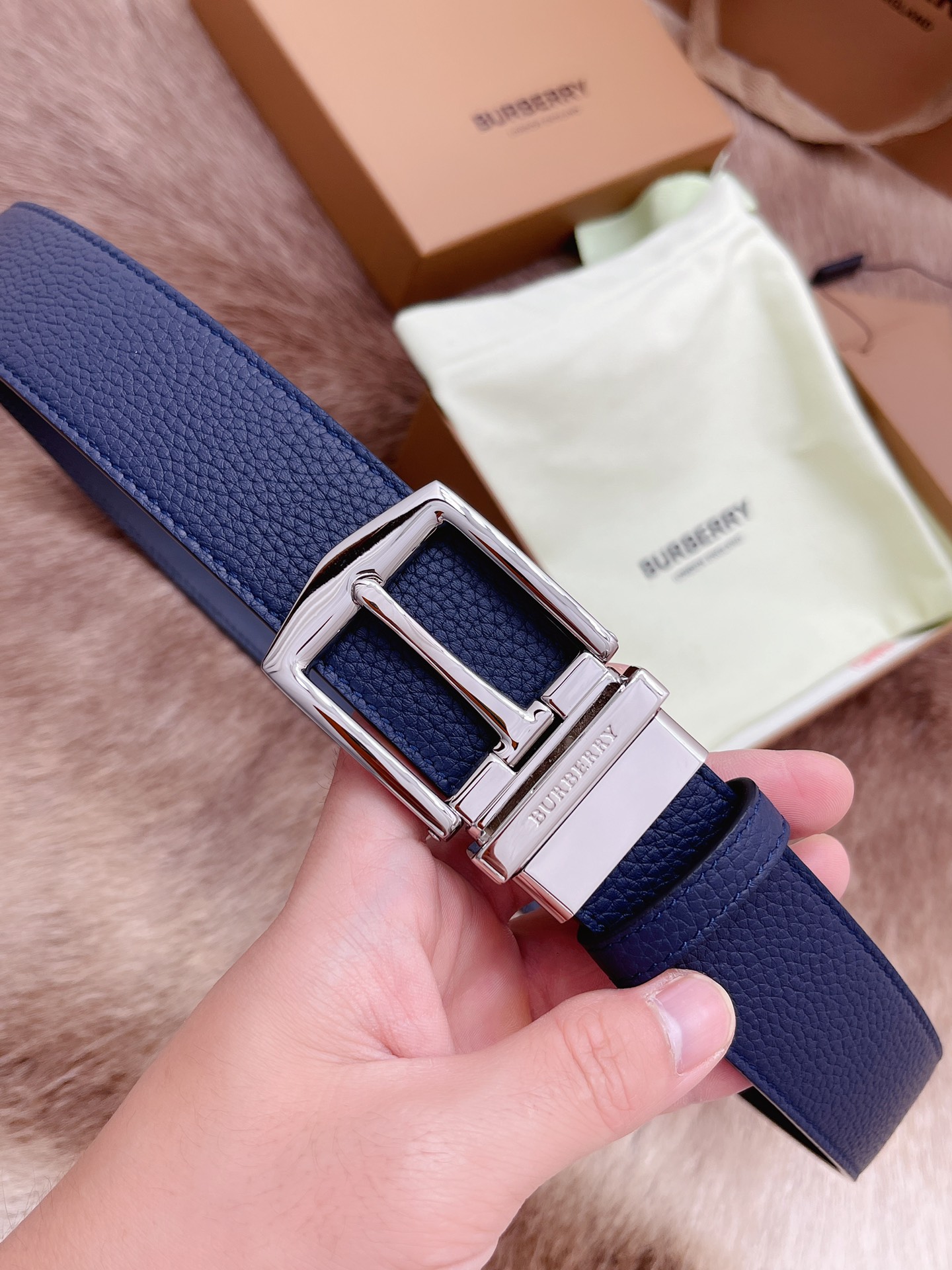 Burberry Male Basic Belt M