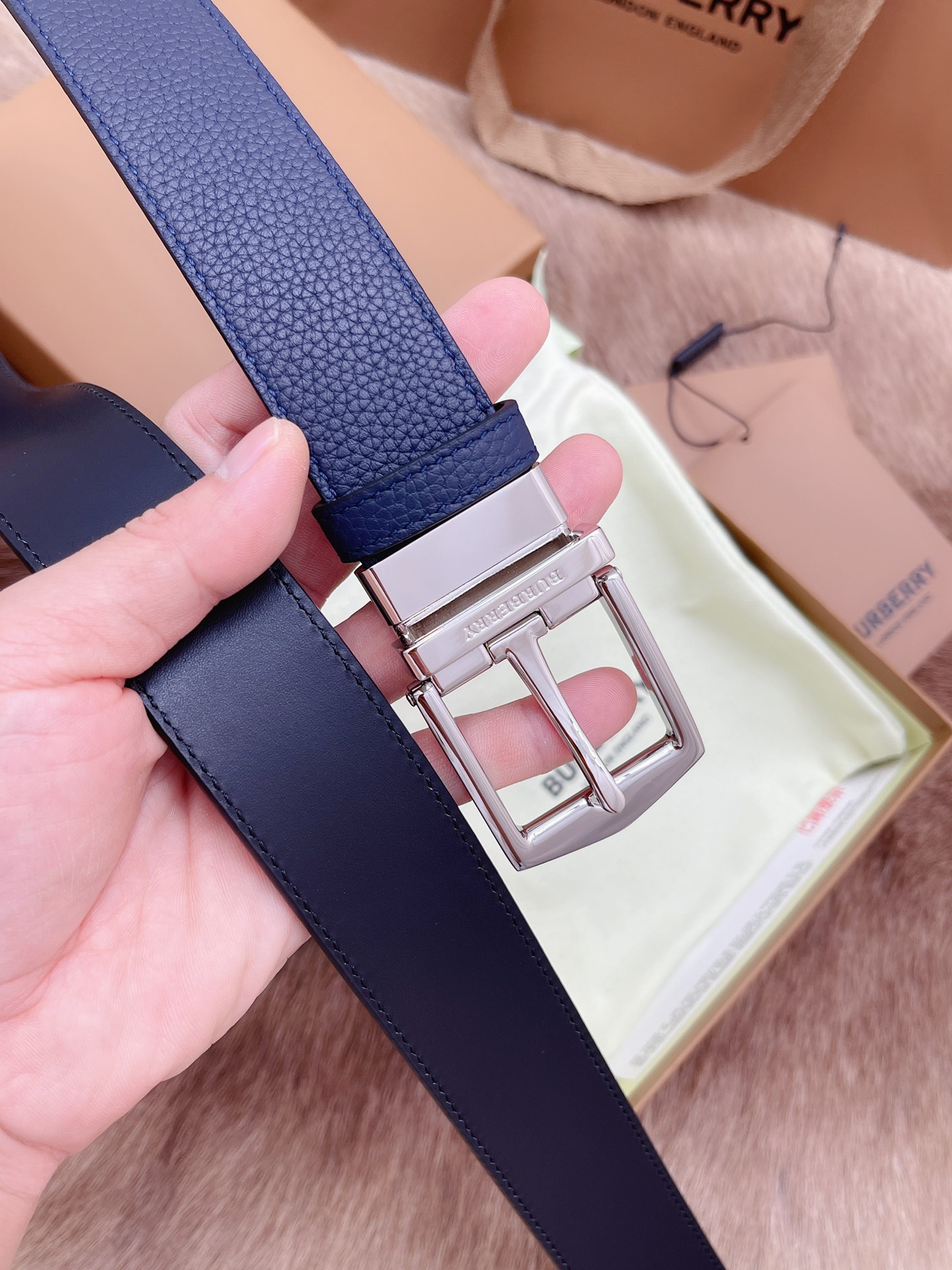 Burberry Male Basic Belt M