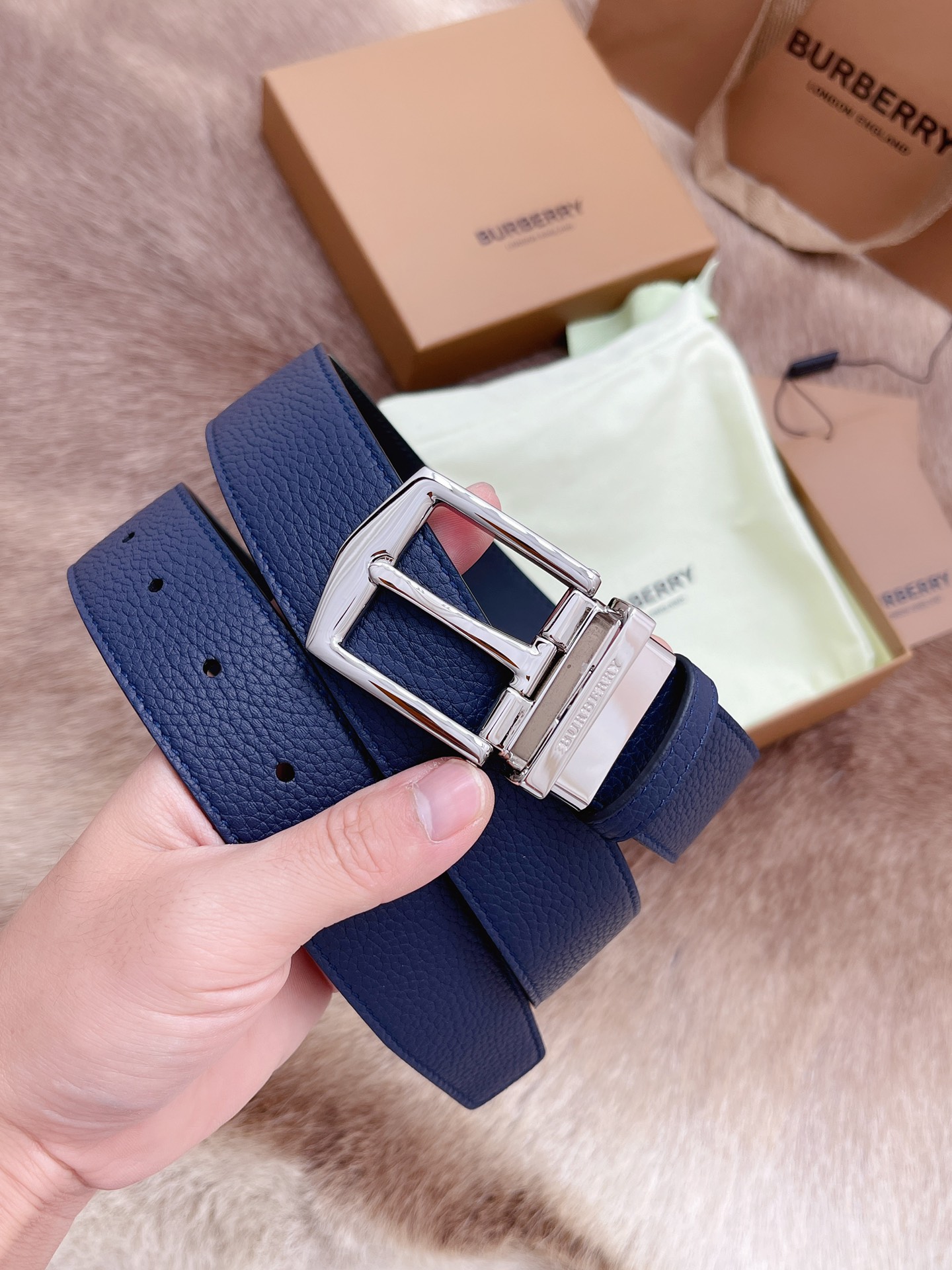 Burberry Male Basic Belt M