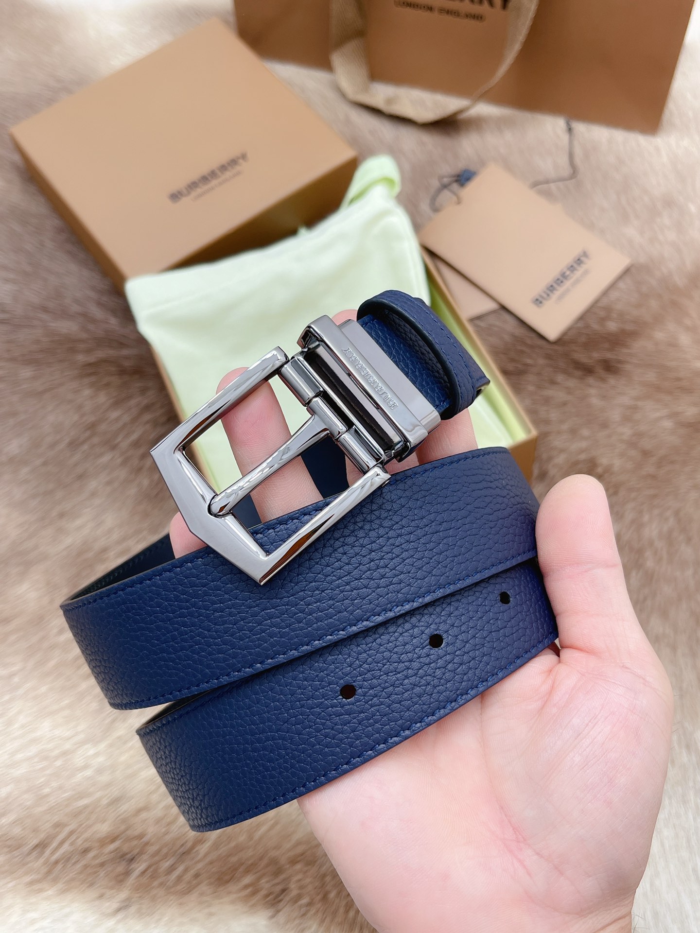 Burberry Male Basic Belt M