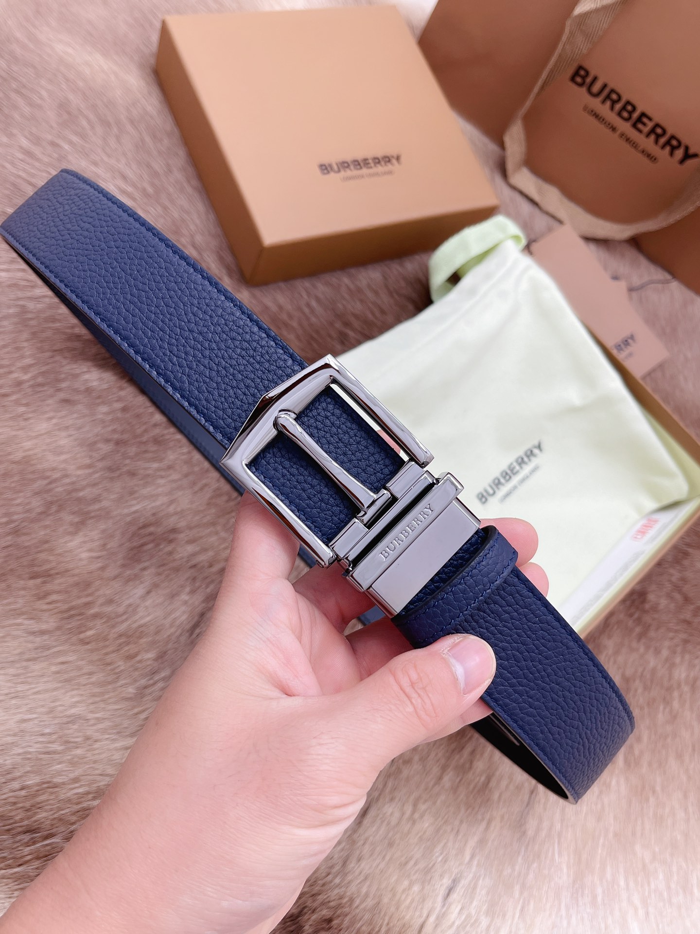 Burberry Male Basic Belt M