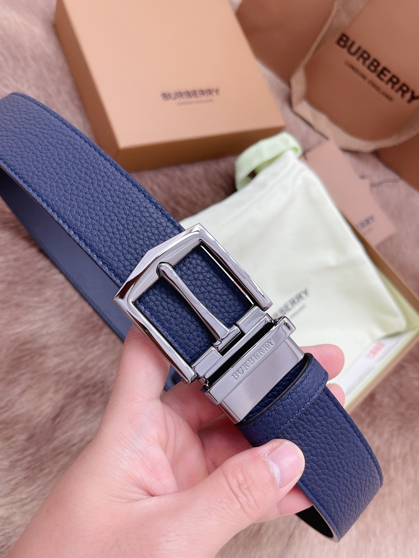 Burberry Male Basic Belt M