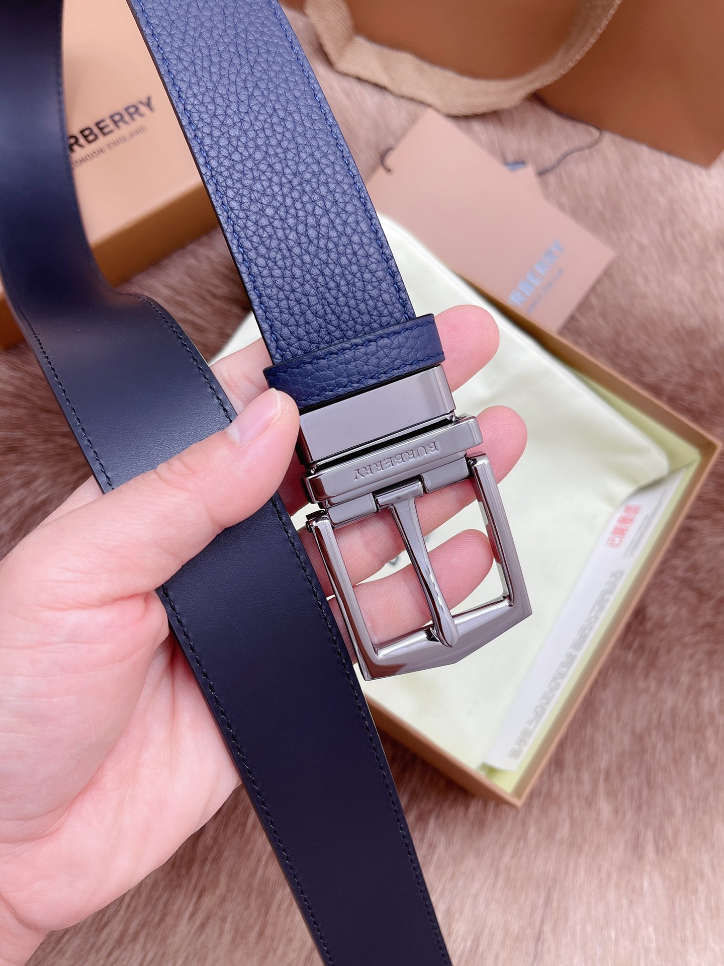 Burberry Male Basic Belt M