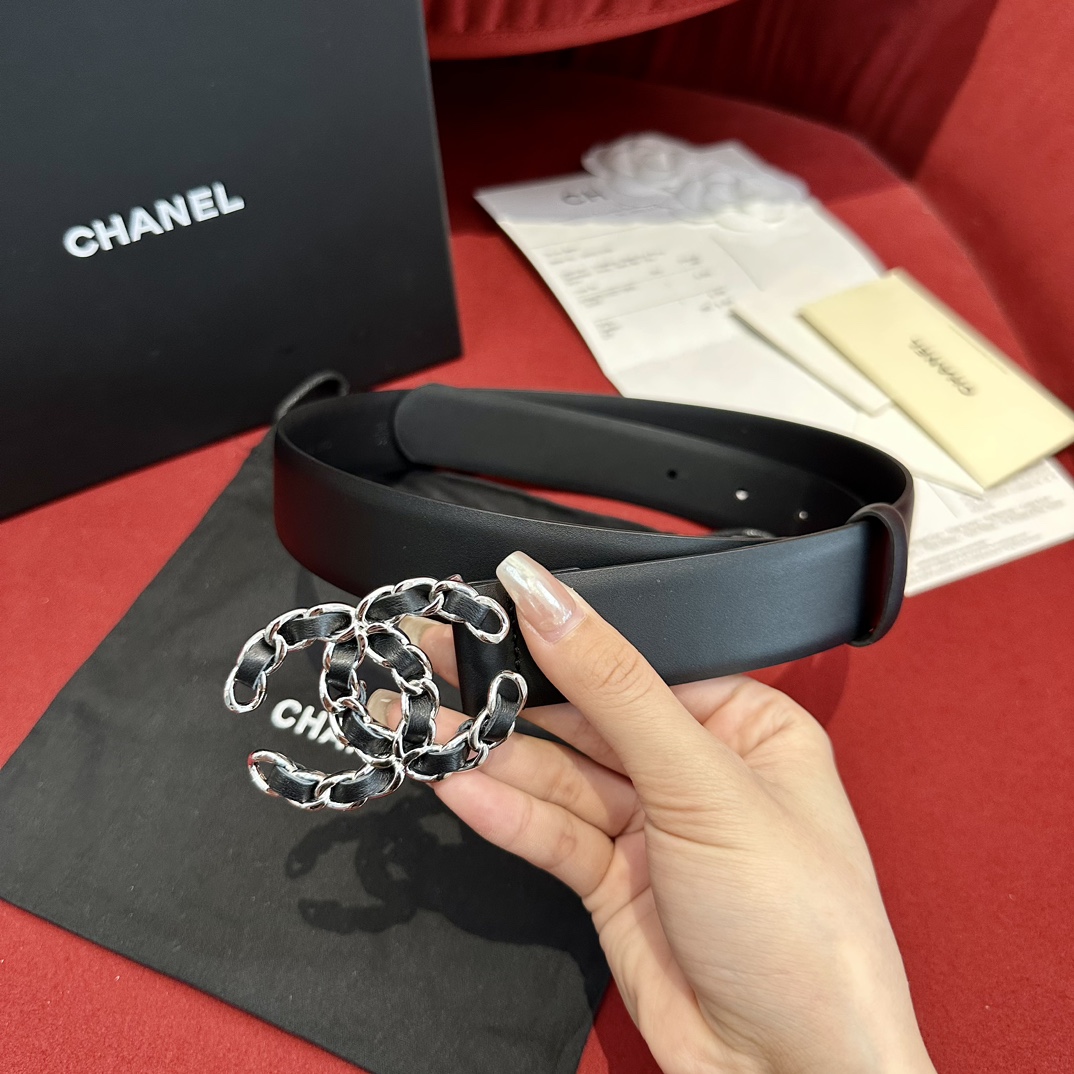 Chanel Female Basic Belt M-l