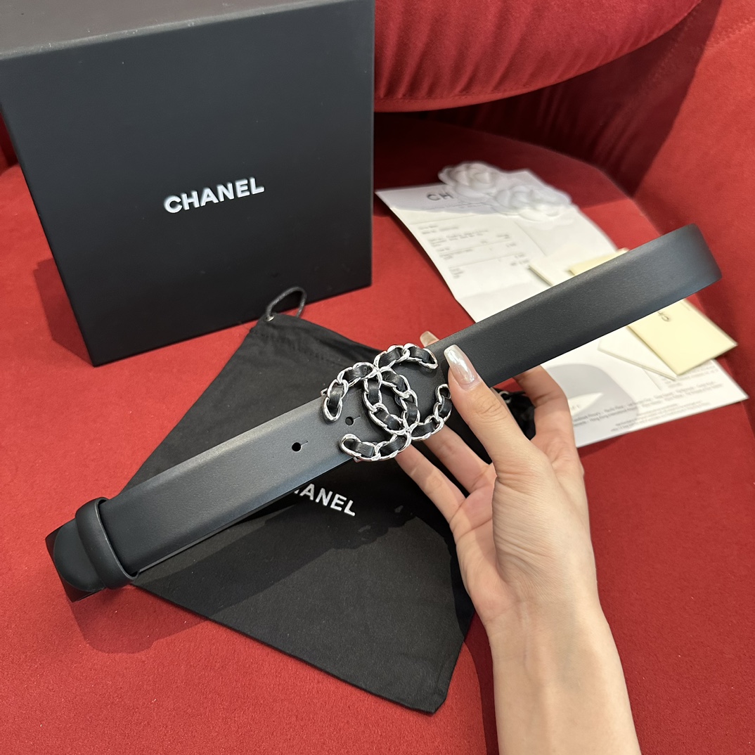 Chanel Female Basic Belt M-l