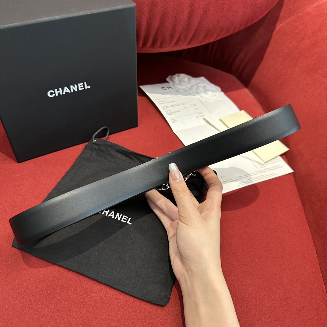 Chanel Female Basic Belt M-l