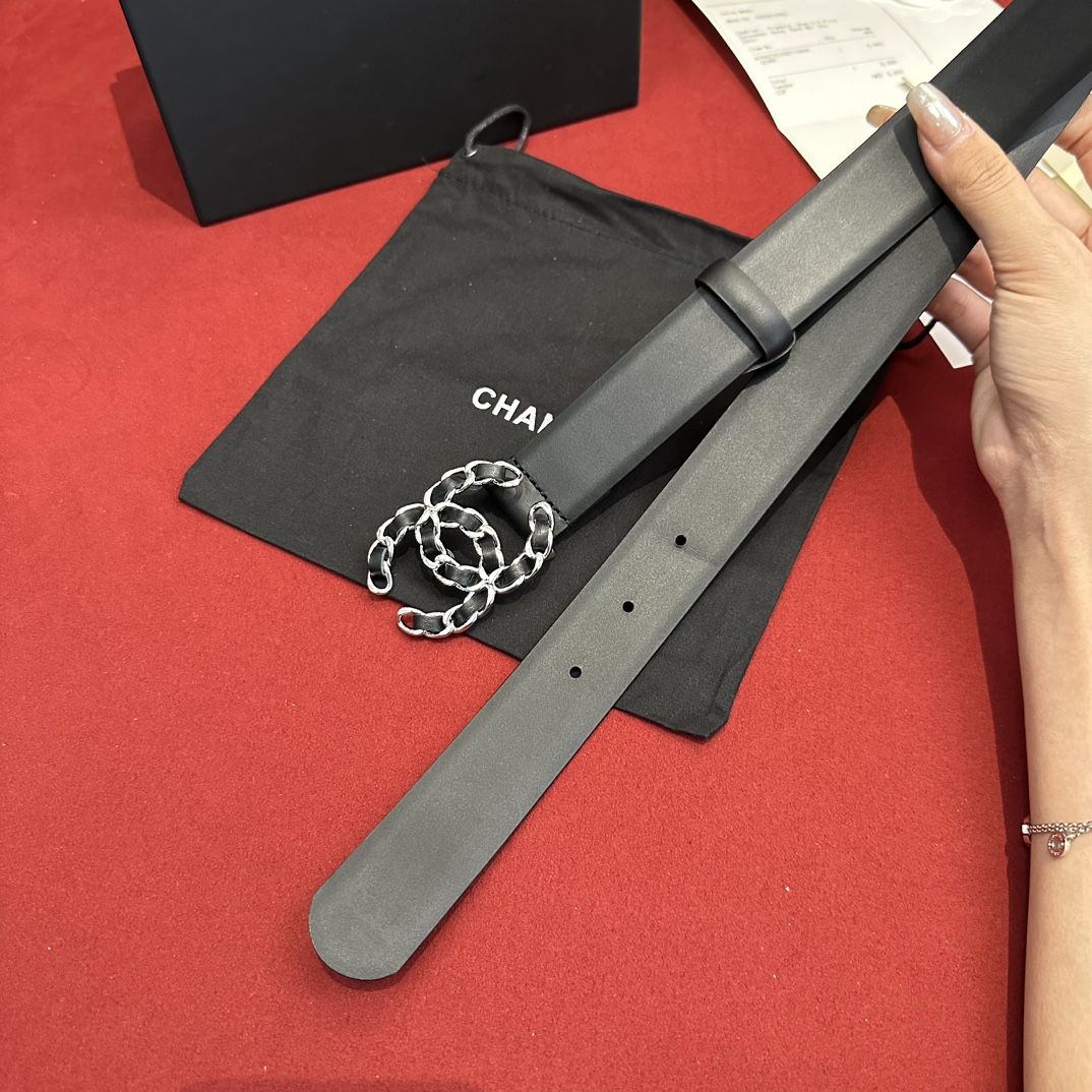 Chanel Female Basic Belt M-l