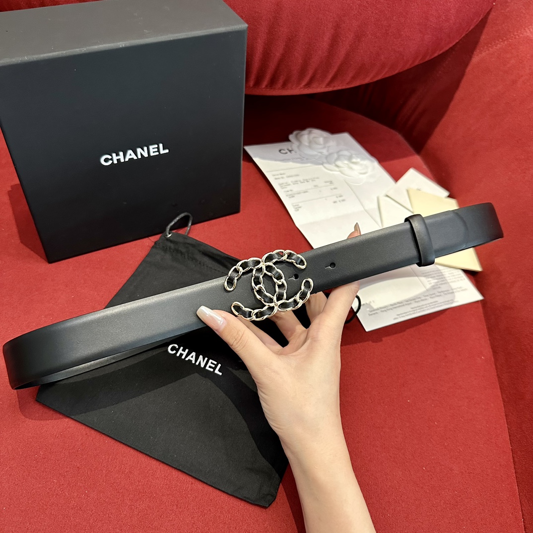 Chanel Female Basic Belt M-l