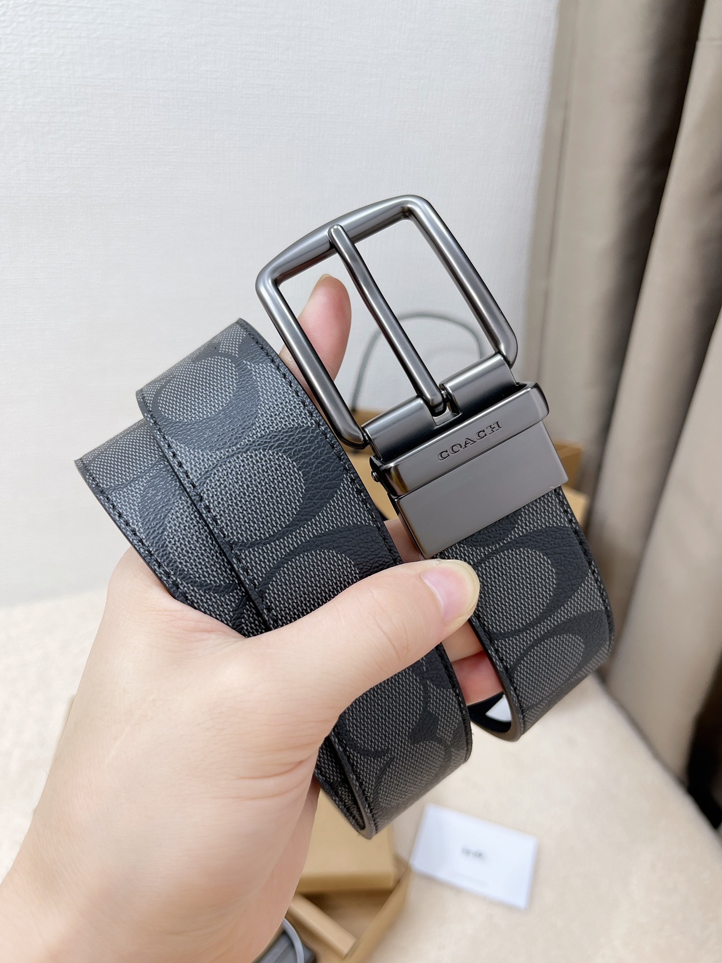 Male Leather Belt Top Grain Leather M