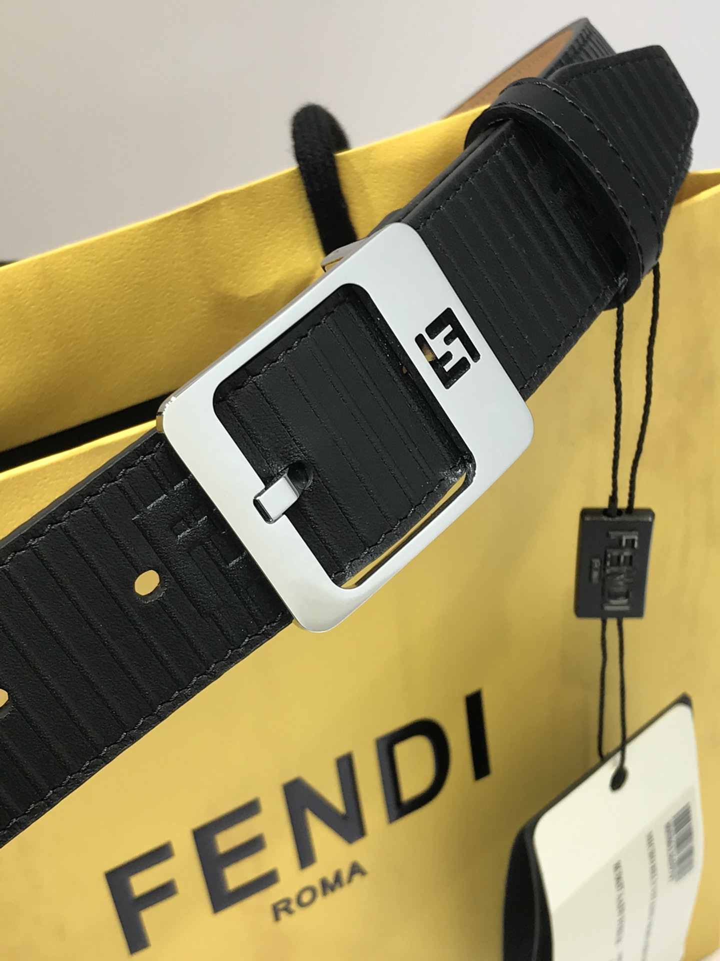 Salvatore Ferragamo Leather Belt Cow Leather 35mm