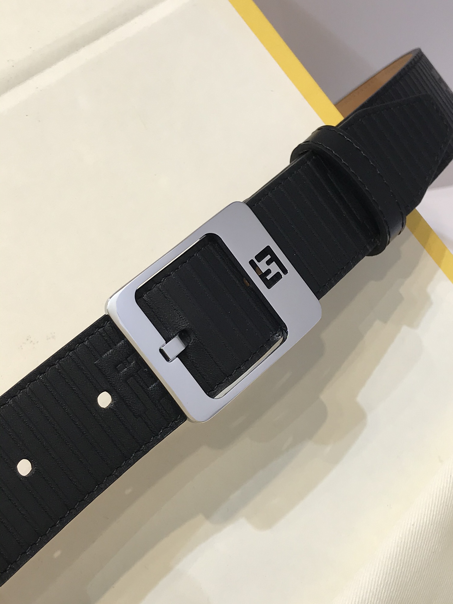 Salvatore Ferragamo Leather Belt Cow Leather 35mm