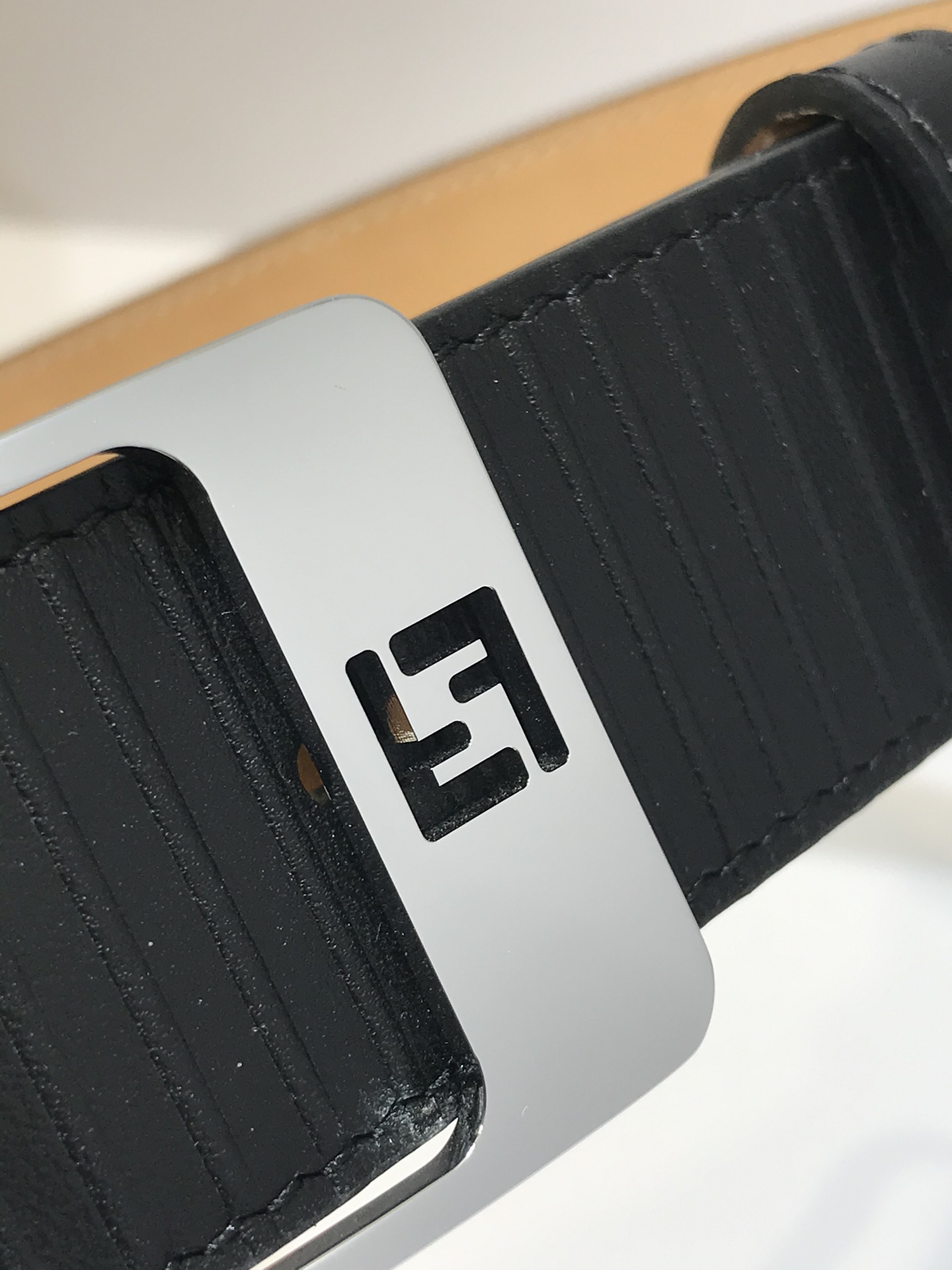 Salvatore Ferragamo Leather Belt Cow Leather 35mm