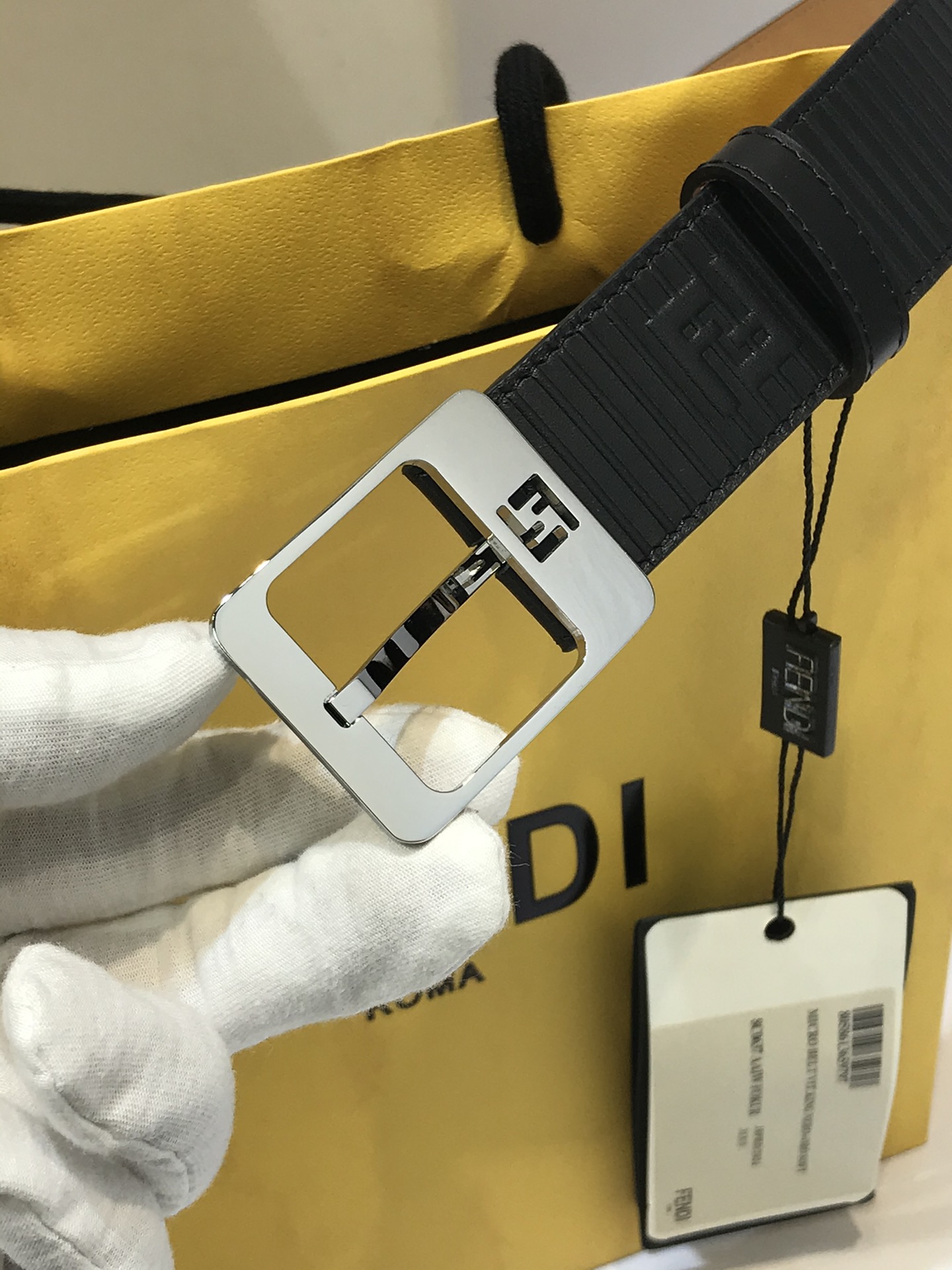 Salvatore Ferragamo Leather Belt Cow Leather 35mm