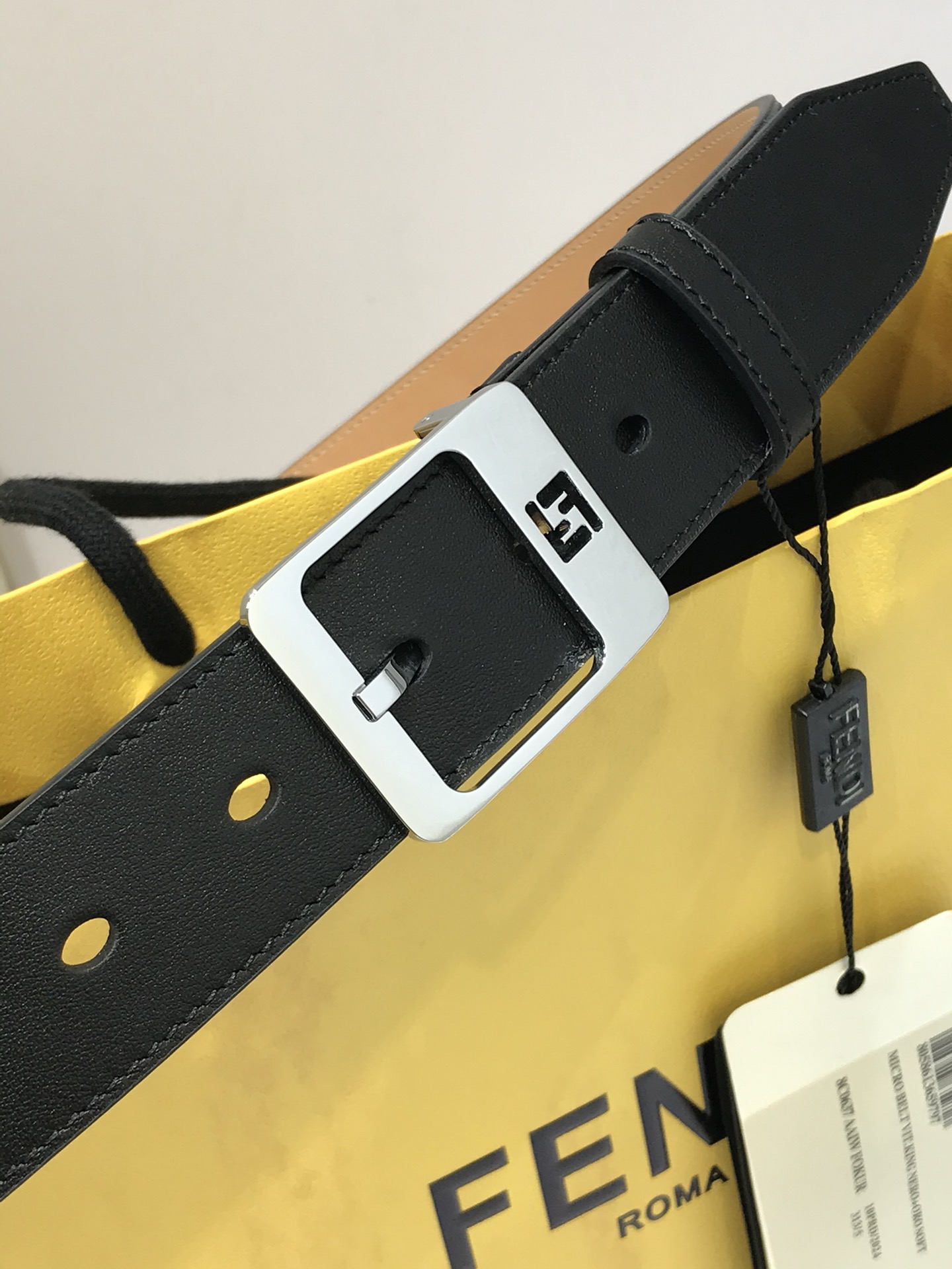 Salvatore Ferragamo Leather Belt Cow Leather 35mm