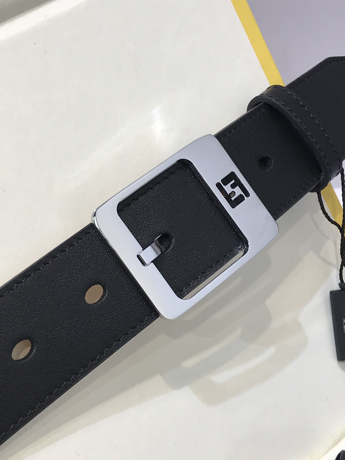 Salvatore Ferragamo Leather Belt Cow Leather 35mm