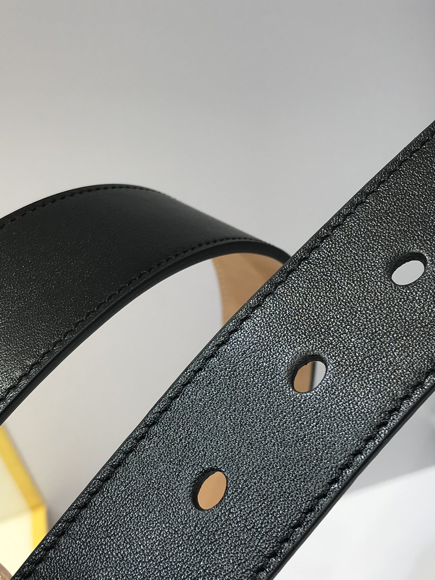 Salvatore Ferragamo Leather Belt Cow Leather 35mm