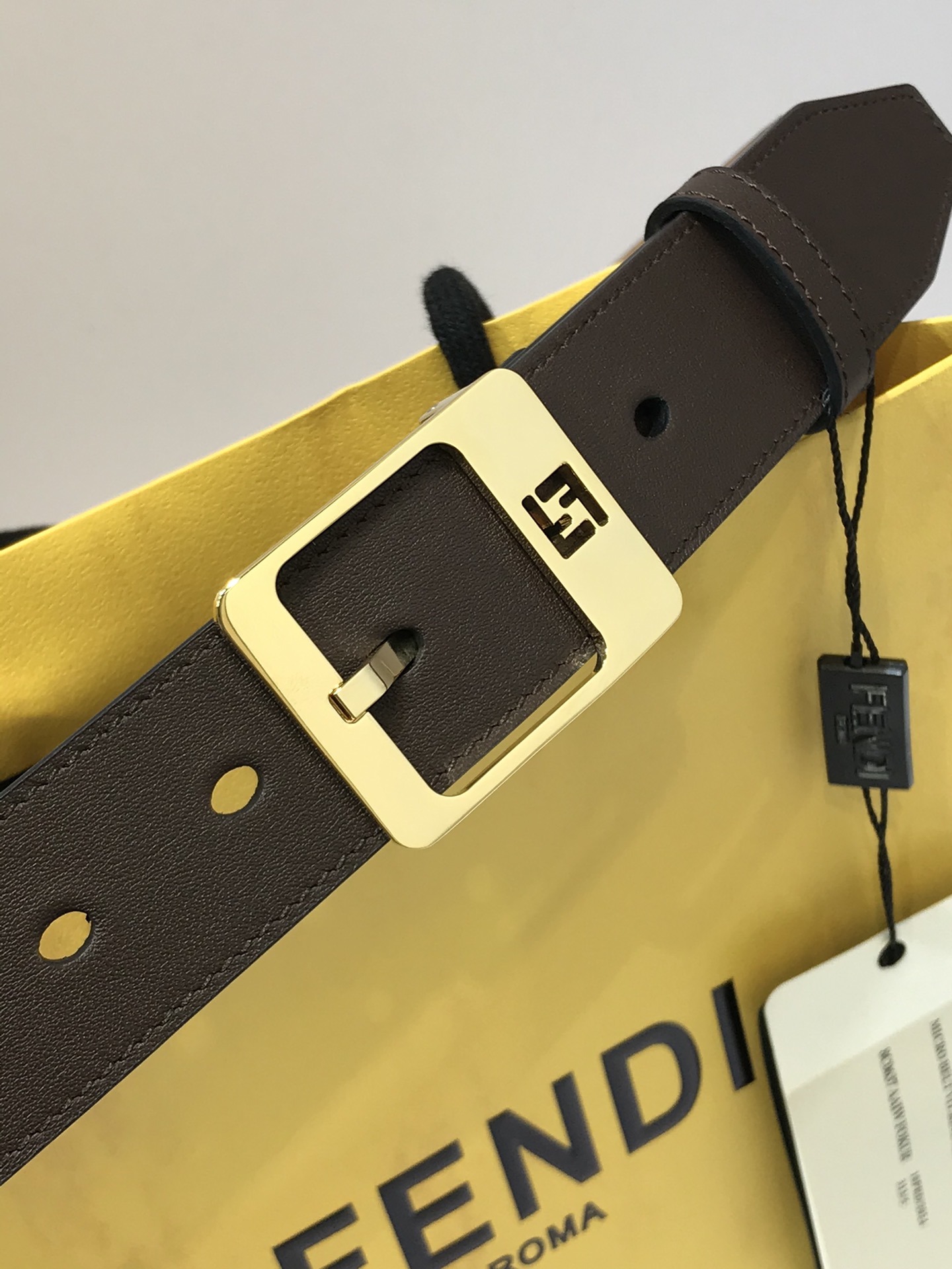 Salvatore Ferragamo Leather Belt Cow Leather 35mm