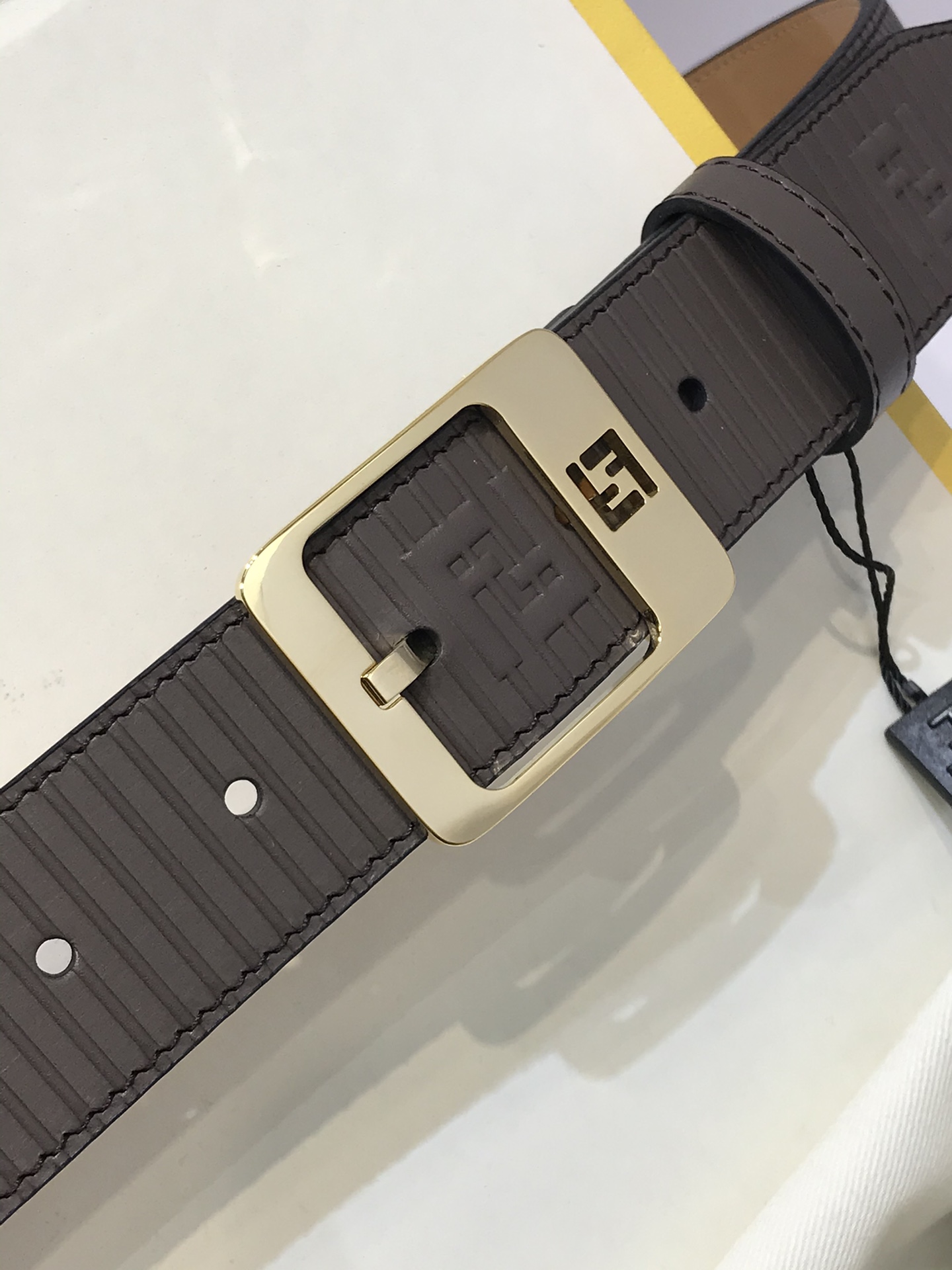 Salvatore Ferragamo Leather Belt Cow Leather 35mm